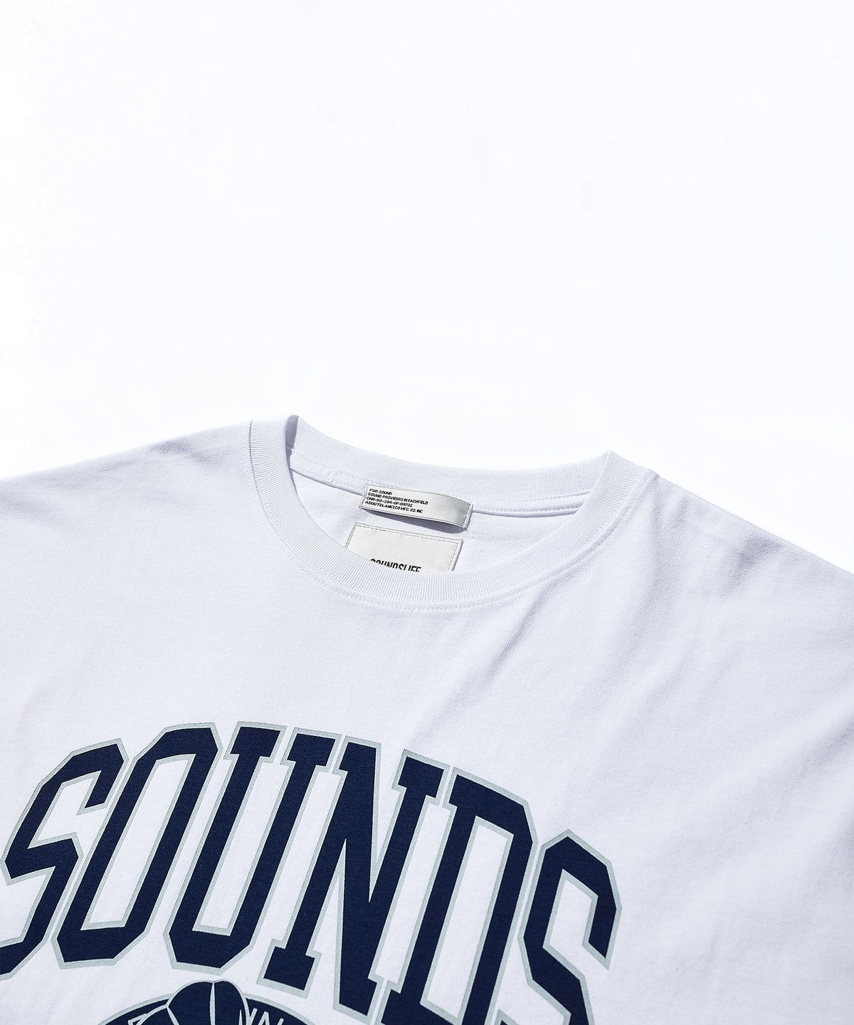 사운즈라이프(SOUNDSLIFE) Sounds Graphic T-Shirt White