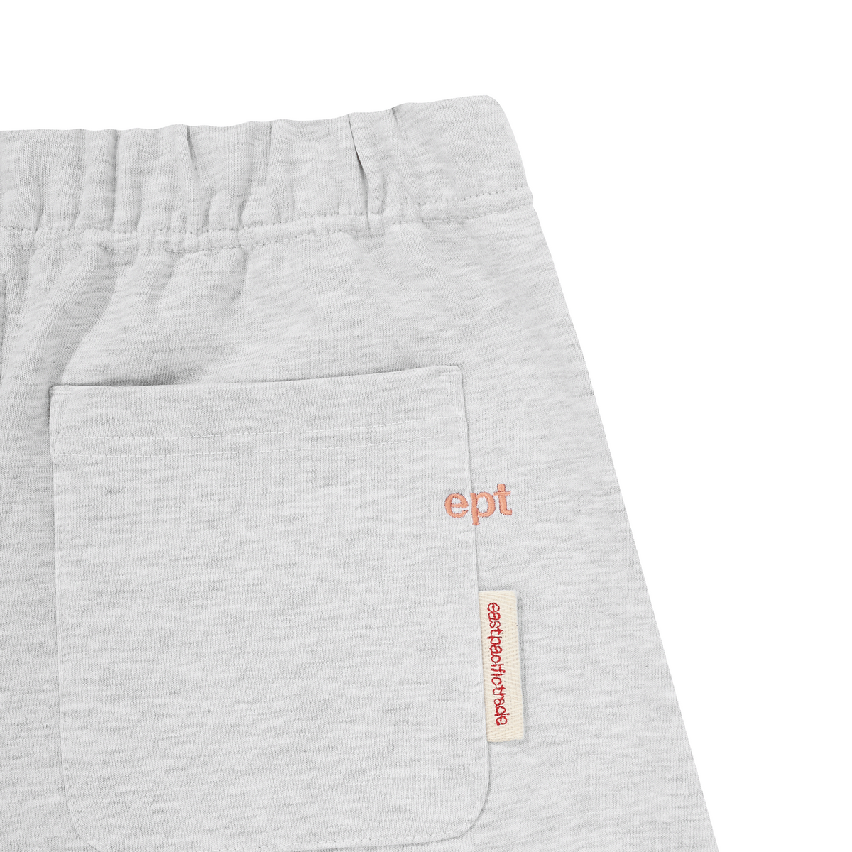 이피티(EPT) EMBROIDERED SWEATSHORT (MELANGE)