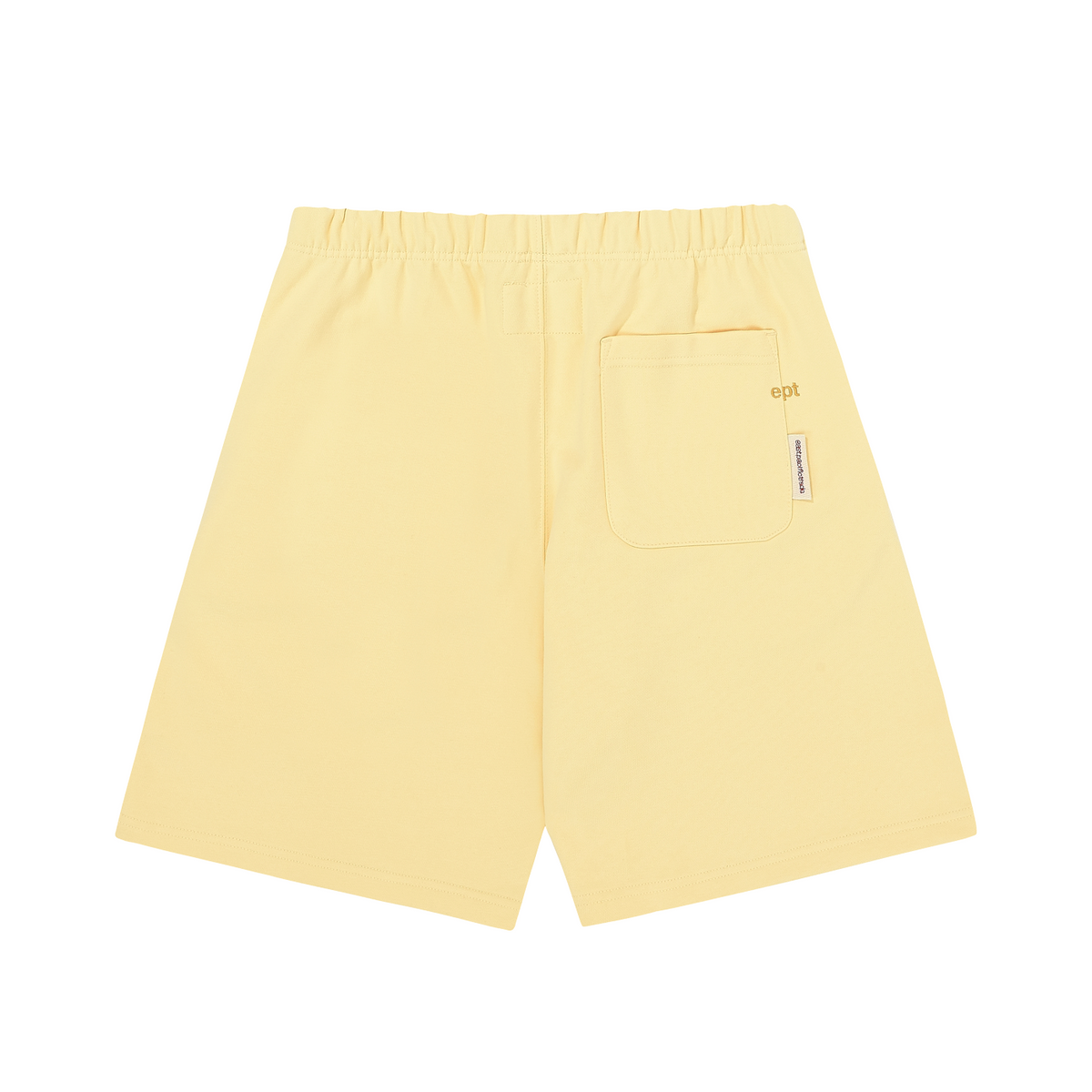 이피티(EPT) EMBROIDERED SWEATSHORTS (YELLOW)