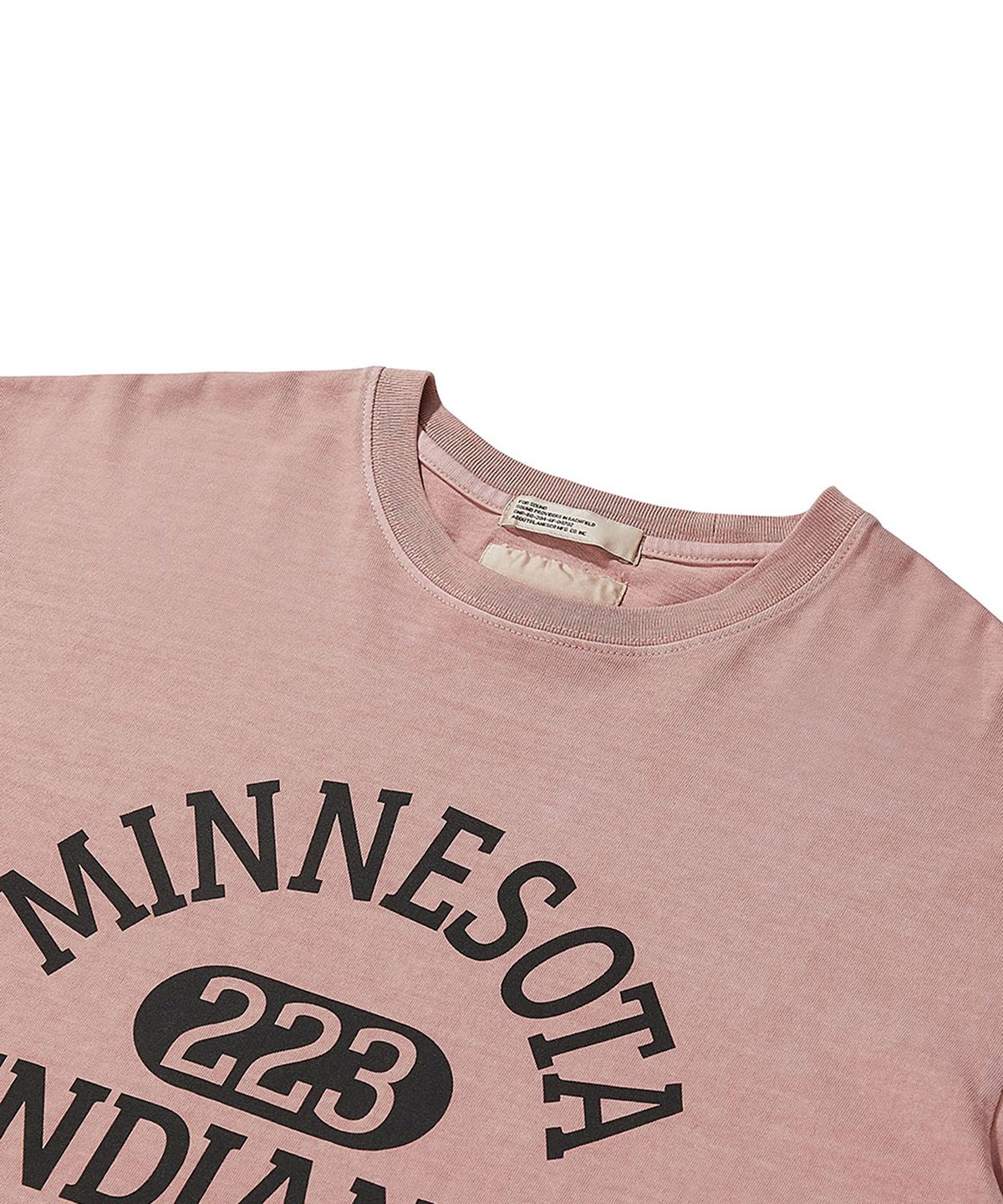 사운즈라이프(SOUNDSLIFE) Pigment Dyeing T-Shirts (M223) Pink