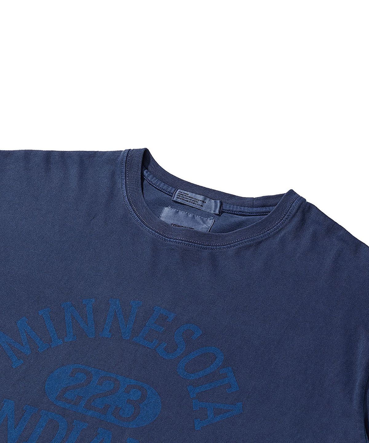 사운즈라이프(SOUNDSLIFE) Pigment Dyeing T-Shirts (M223) Blue