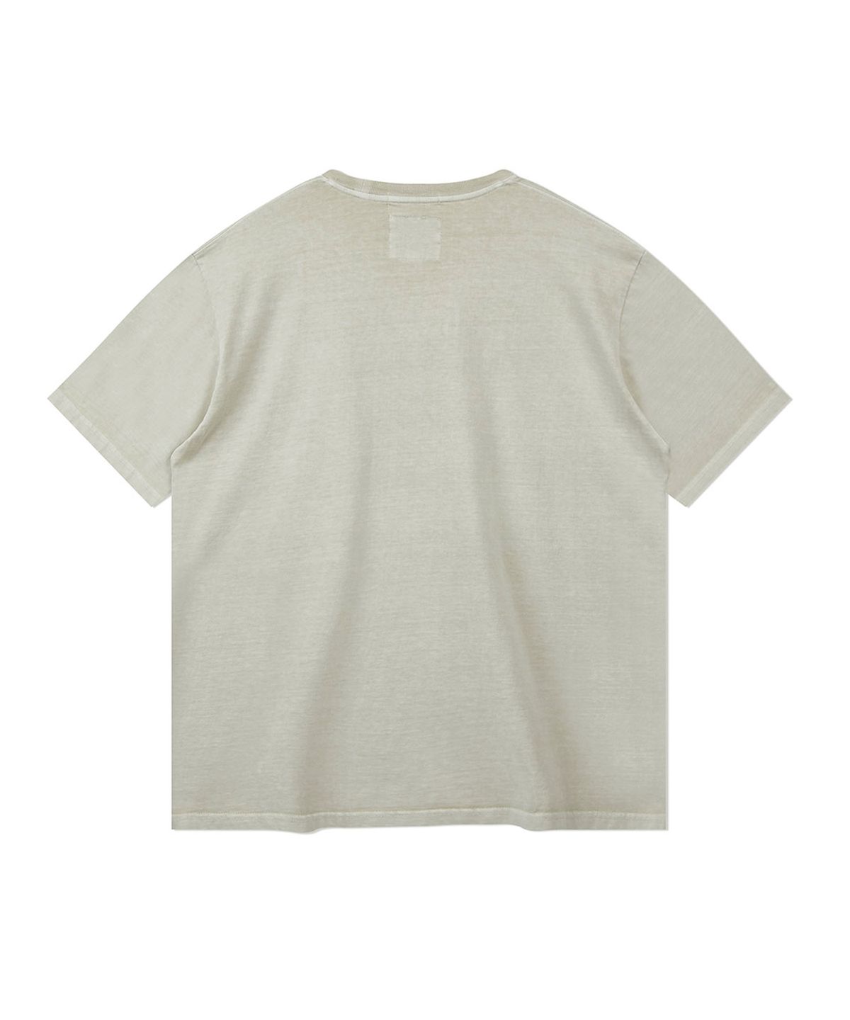 사운즈라이프(SOUNDSLIFE) Pigment Dyeing T-Shirts (M223) Cream