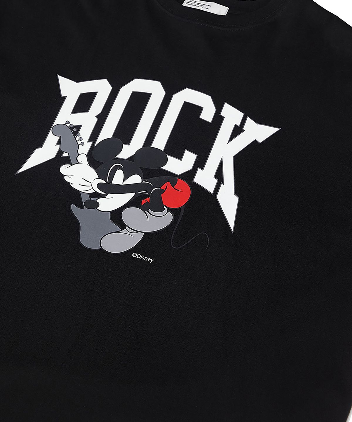 사운즈라이프(SOUNDSLIFE) Mickey Rock T-Shirt Black