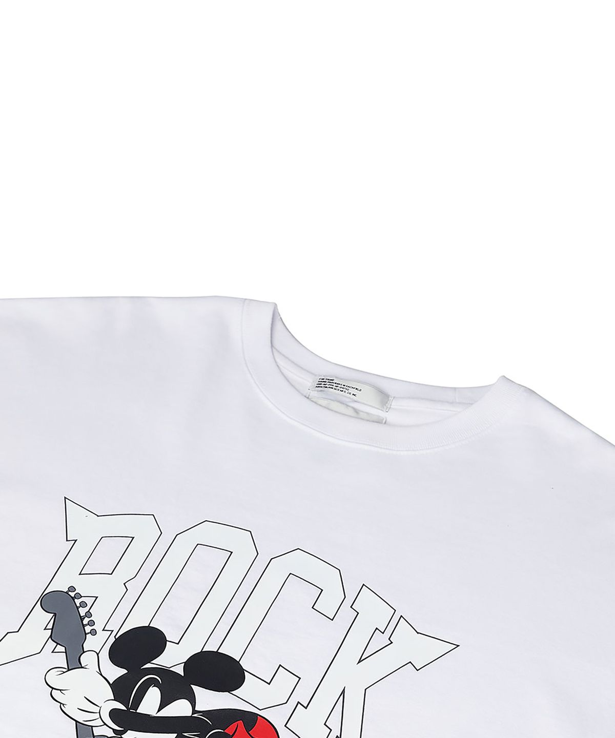 사운즈라이프(SOUNDSLIFE) Mickey Rock T-Shirt White