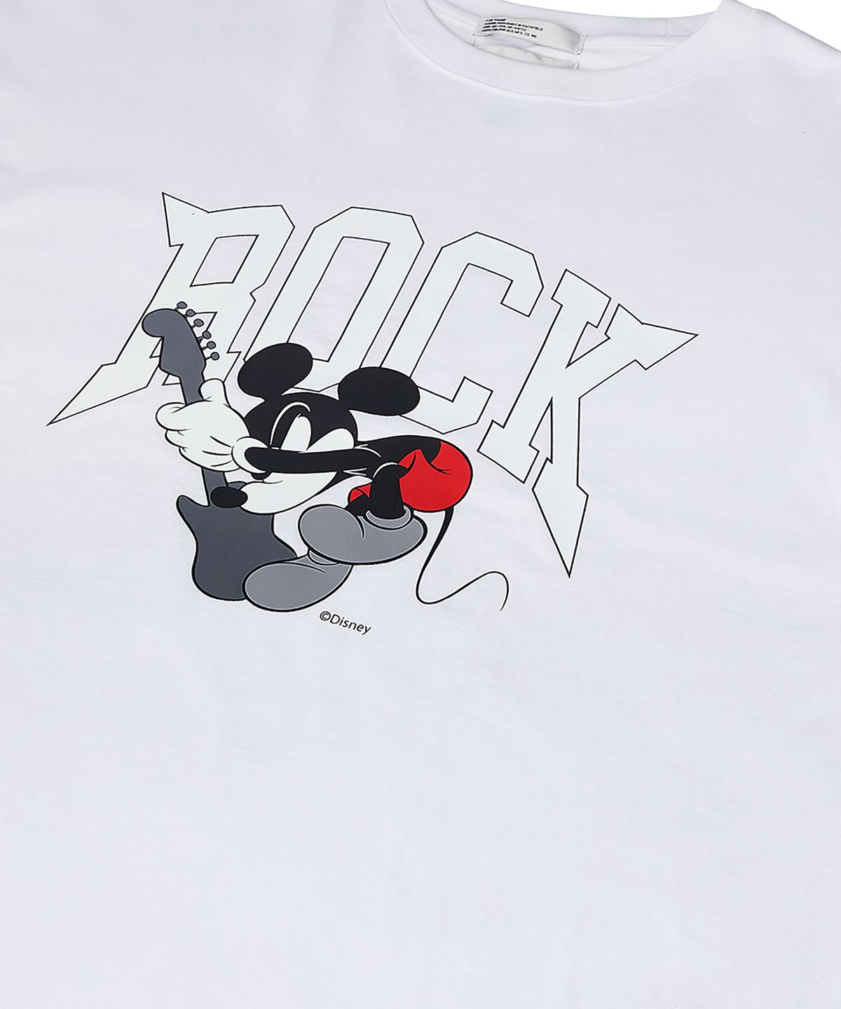사운즈라이프(SOUNDSLIFE) Mickey Rock T-Shirt White