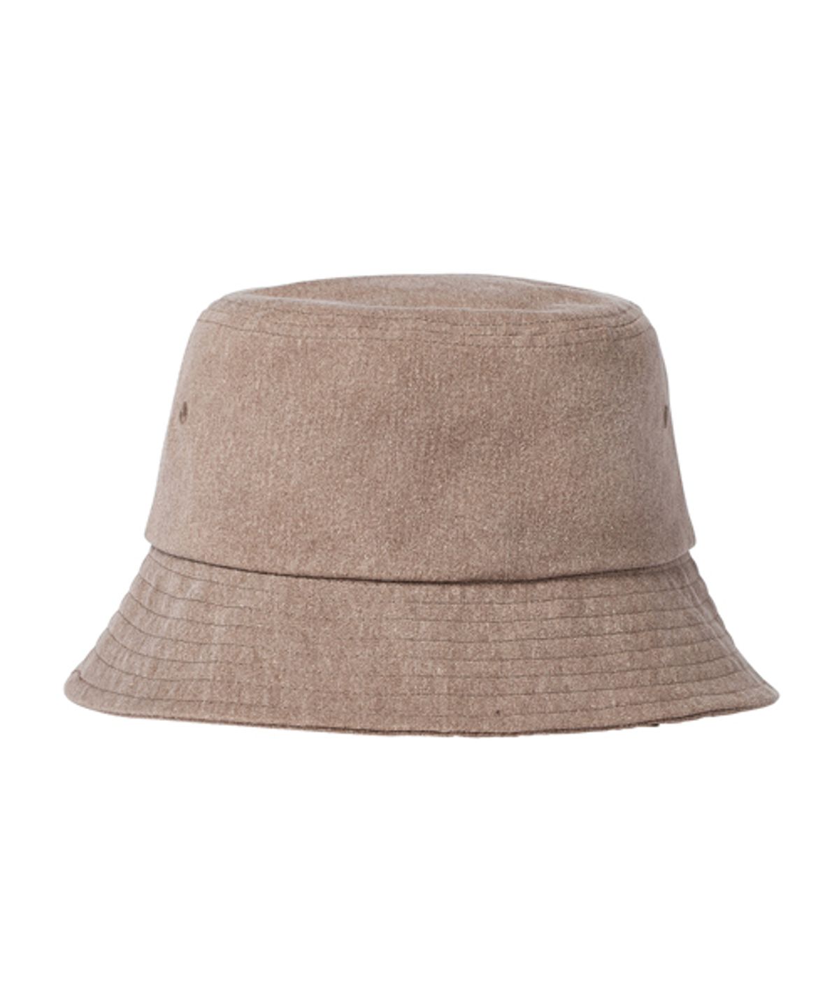 그랭드보떼(GRAIN DE BEAUTE) Washed Basic Bucket Hat [Brown]