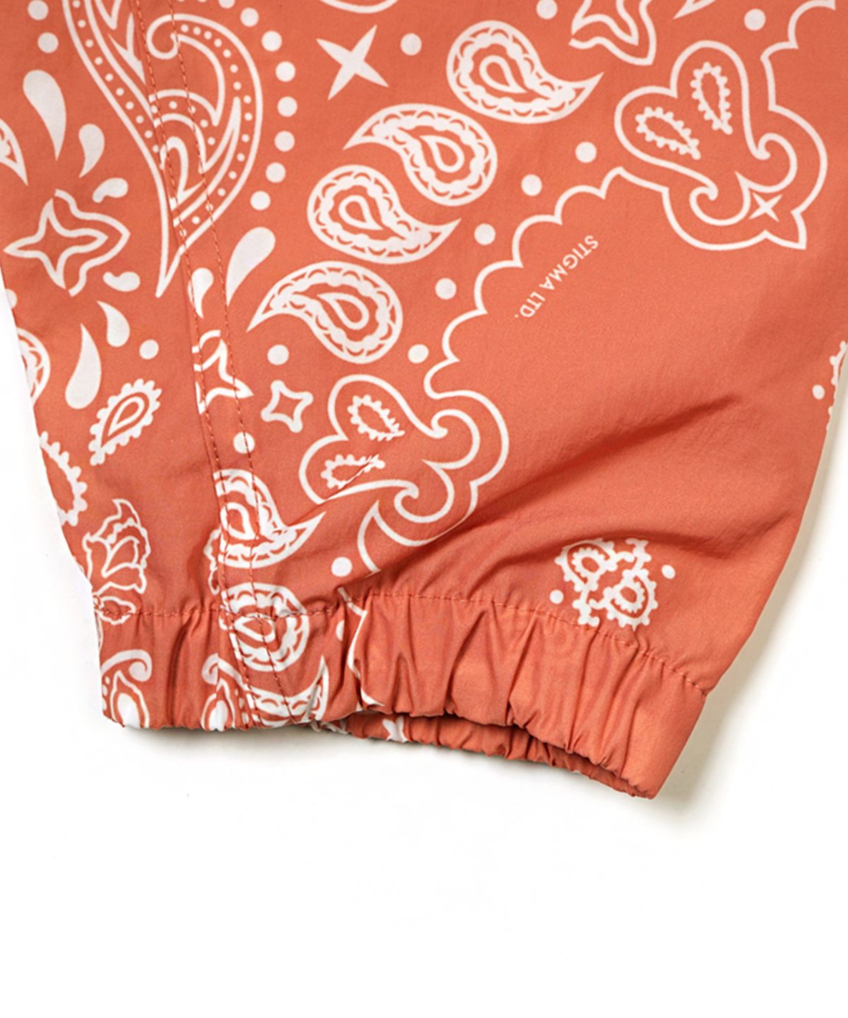 스티그마(STIGMA) 23 PAISLEY ANORAK ORANGE