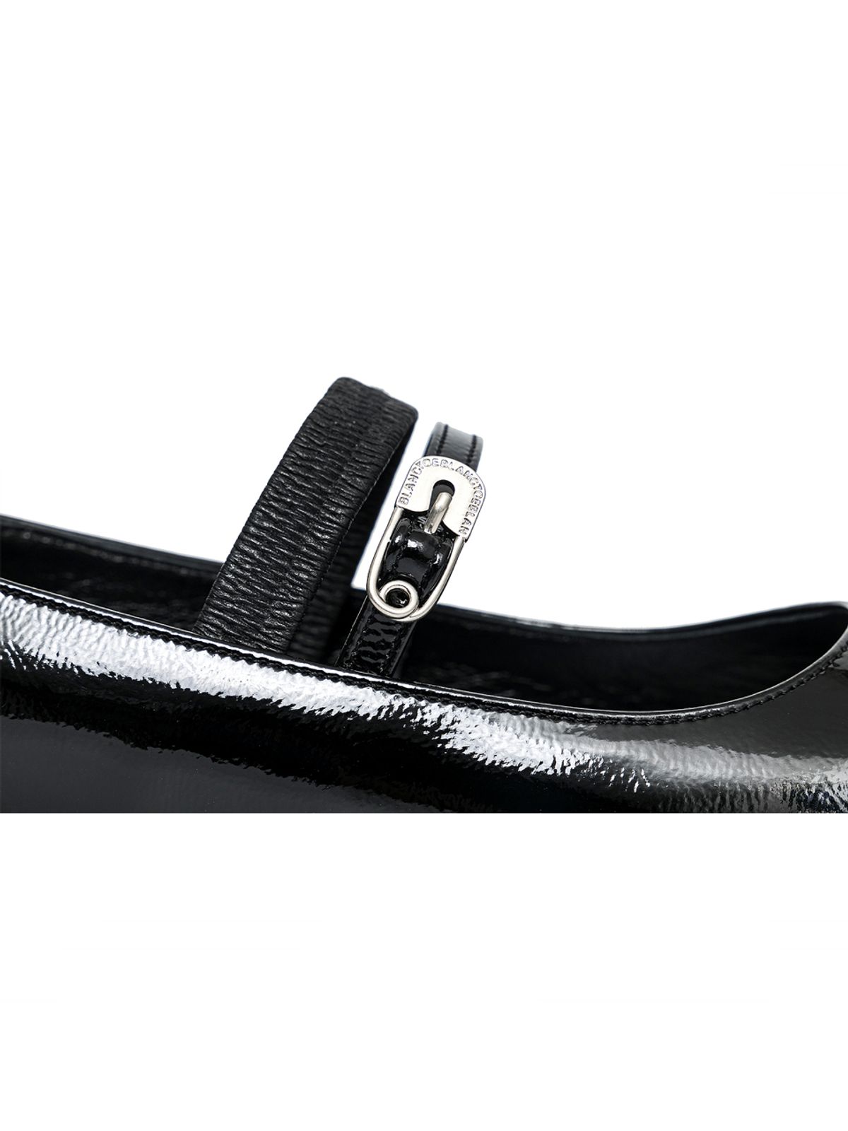 블랑토(BLANC TOE) 메리제인 플랫 B23S61-BLACK