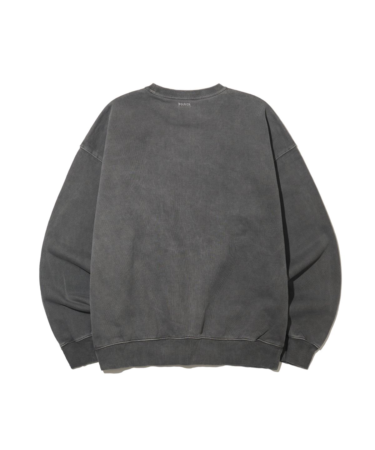 빅유니온(BIG UNION) GRAPHIC SWEATSHIRTS / CHARCOAL