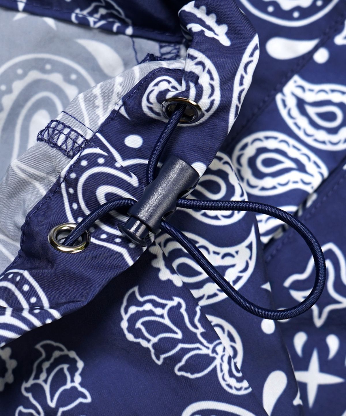 스티그마(STIGMA) 23 PAISLEY ANORAK NAVY
