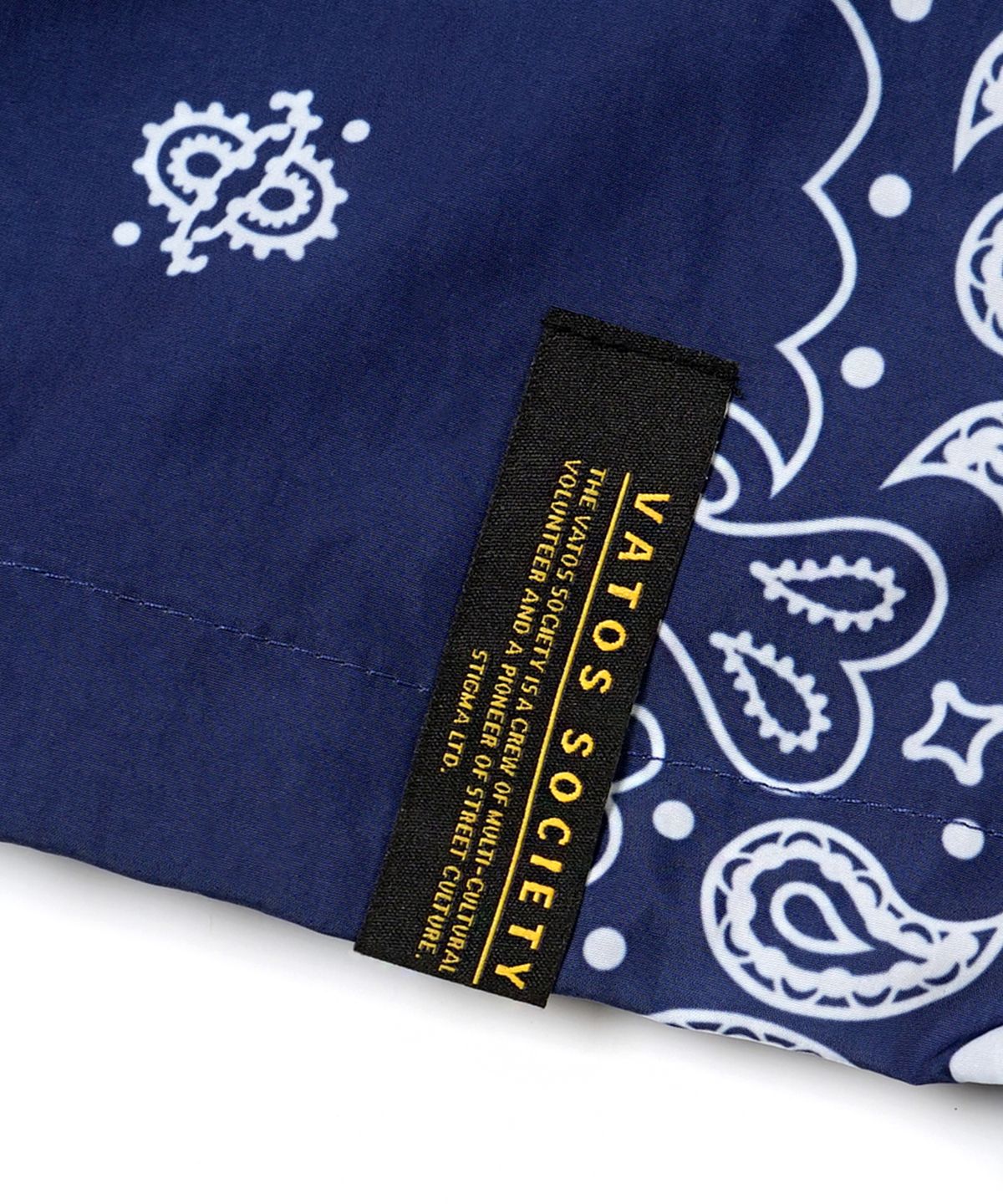 스티그마(STIGMA) 23 PAISLEY ANORAK NAVY