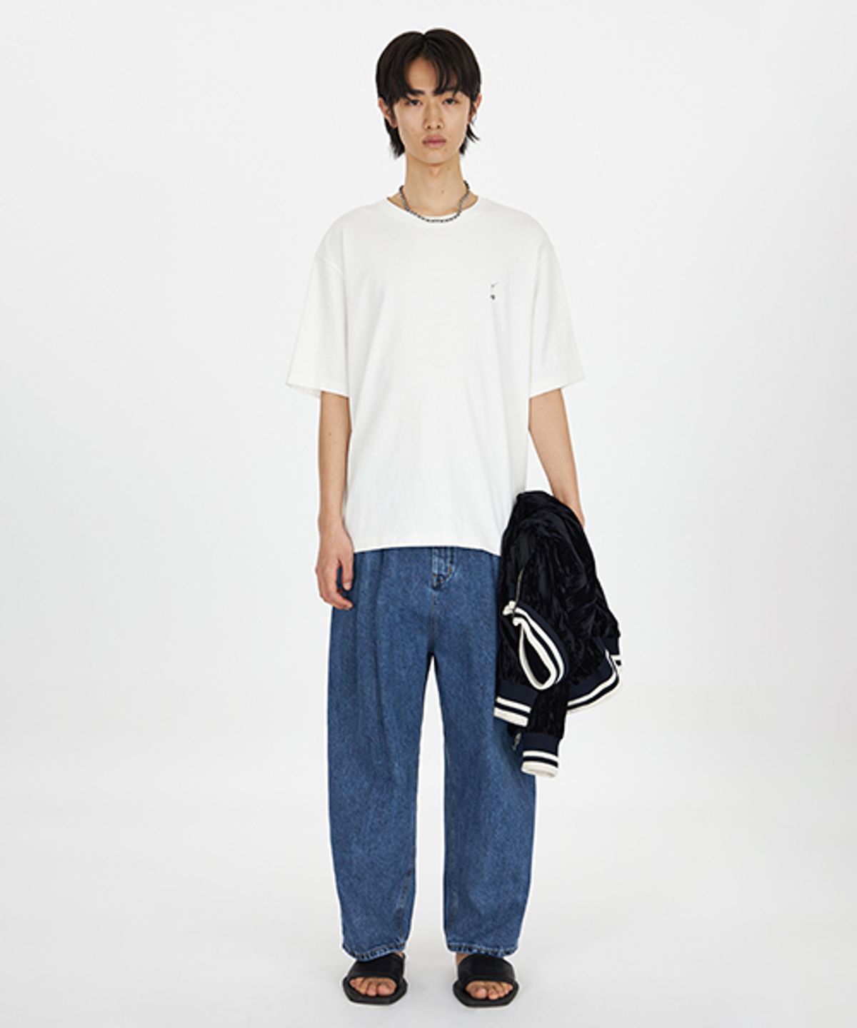 유스(YOUTH) Dust Printing Panel T-Shirt