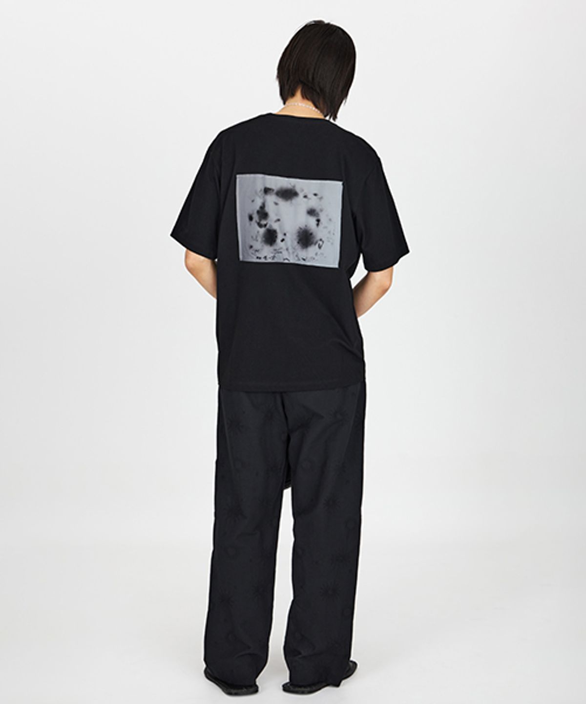 유스(YOUTH) Dust Printing Panel T-Shirt