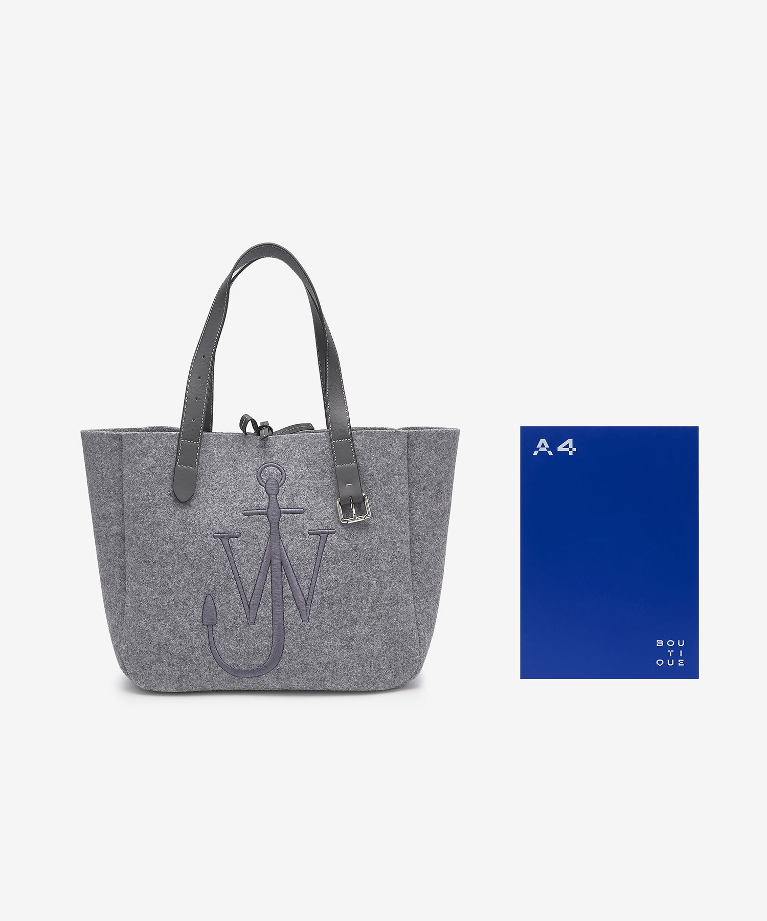 ★J W ANDERSON★ Belt tote bag gray HB0243FA0146929 HB0243FA MUSINSA | J.W.ANDERSON Belt Tote Bag - Gray / HB0243FA0146929