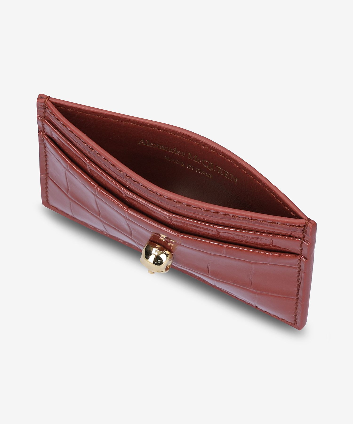 ★alexander mcqueen★ Skull Card Holder Red 6320381JMAB6338 MUSINSA | ALEXANDER McQUEEN Skull Card Holder - Red