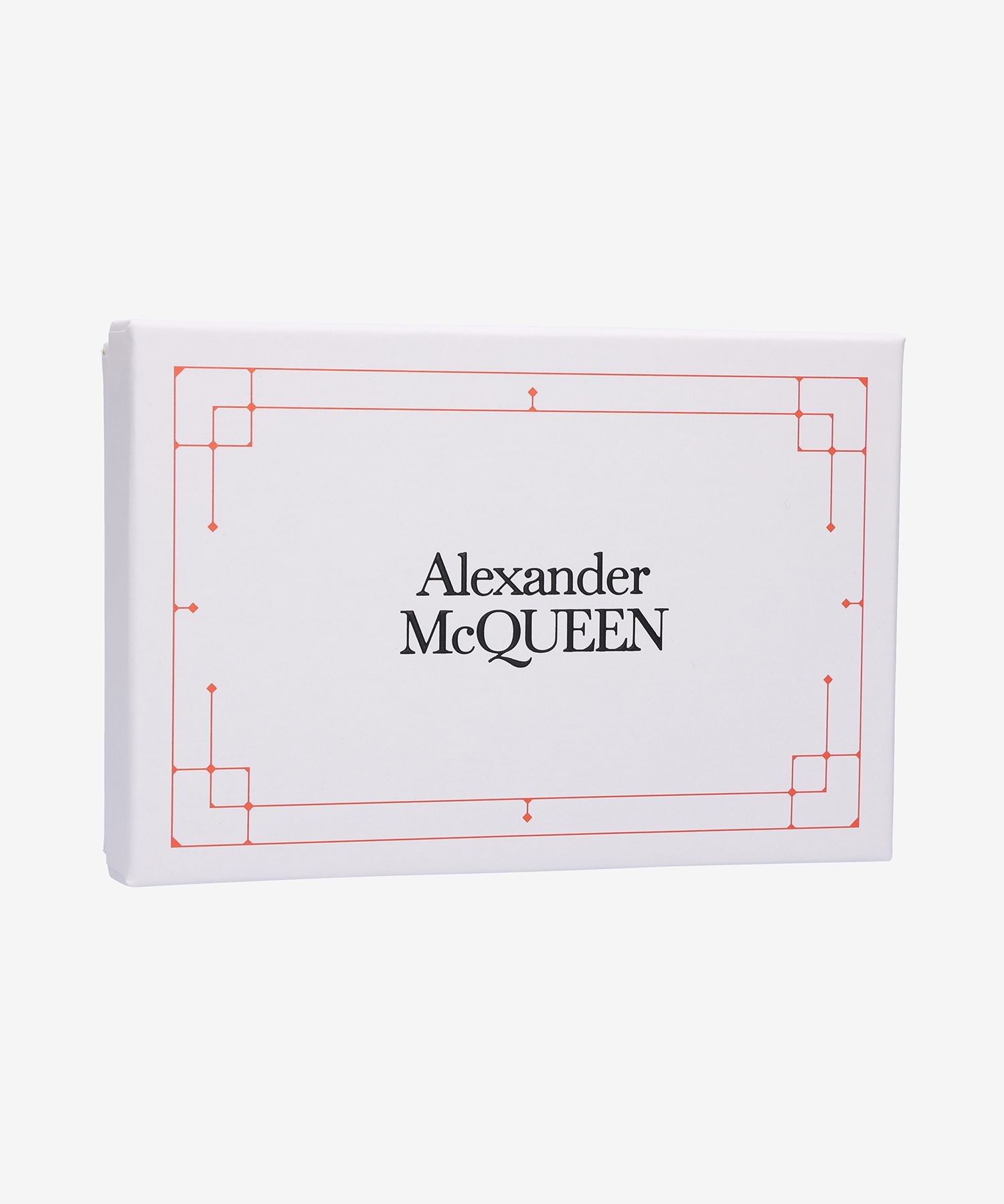 MUSINSA | ALEXANDER McQUEEN Skull Card Holder - Red