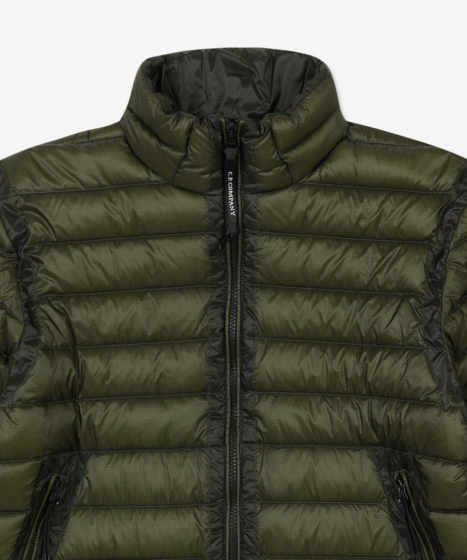 MUSINSA | CP Company Men's DD Shell Stand Collar Down Jacket - Ivy
