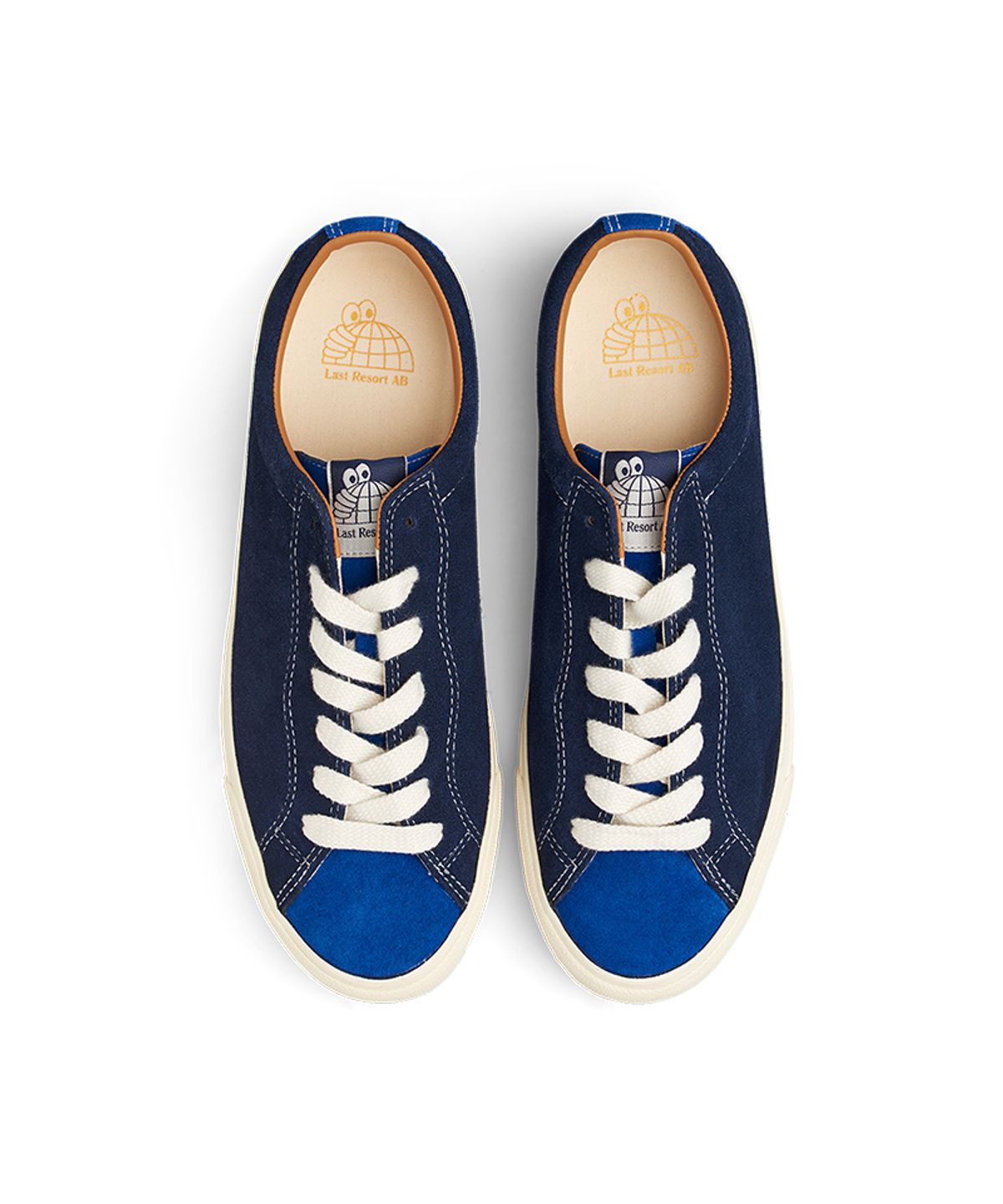 라스트리조트(LAST RESORT) VM003 Suede Lo [Duo Blue/White]