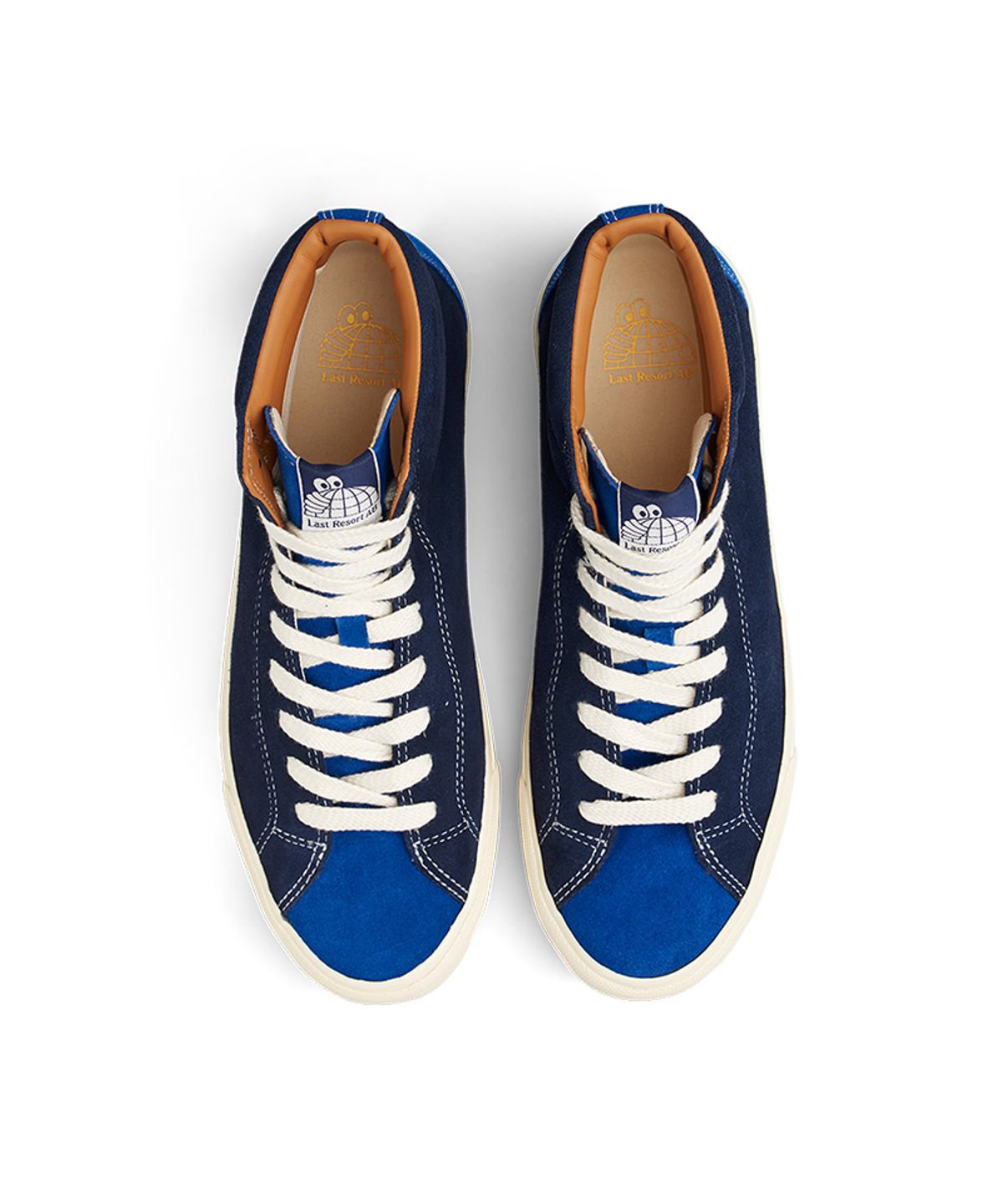 라스트리조트(LAST RESORT) VM003 Suede Hi [Duo Blue/White]
