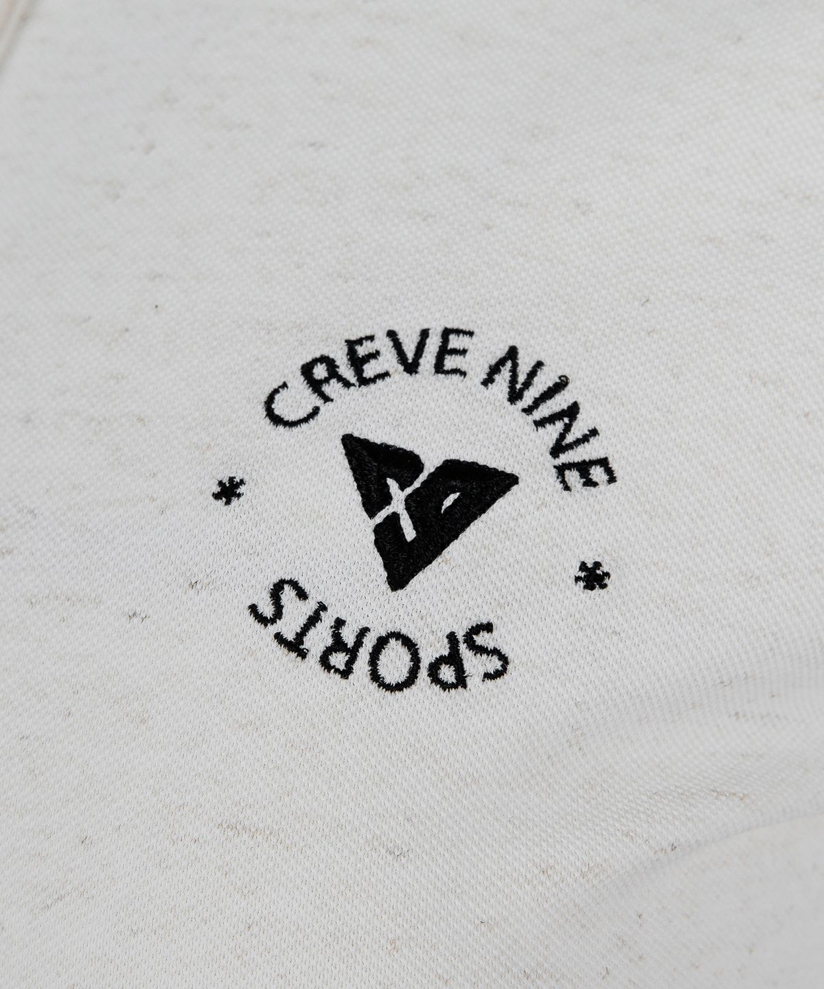크리브나인(CREVE9) 블루종 크롭 피케 폴로IV