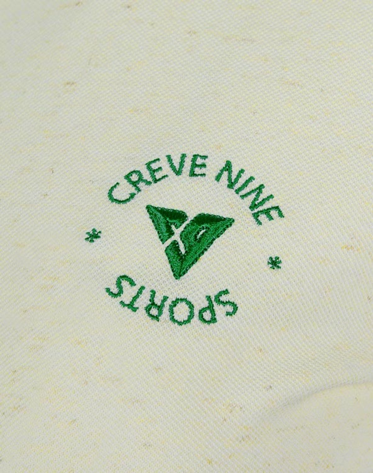 크리브나인(CREVE9) 블루종 크롭 피케 폴로YE