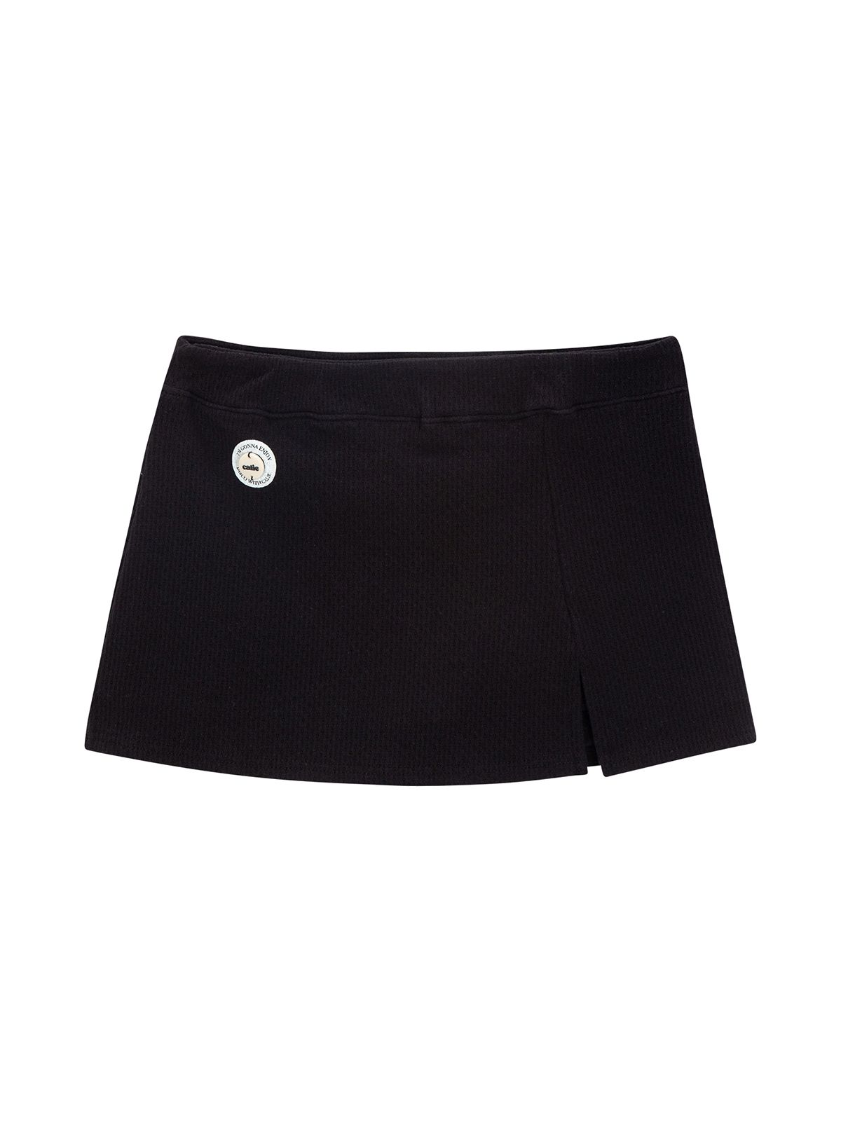 에즈이프 캘리(ASIF CALIE) MEDAL SHORT SKIRT PANTS BLACK