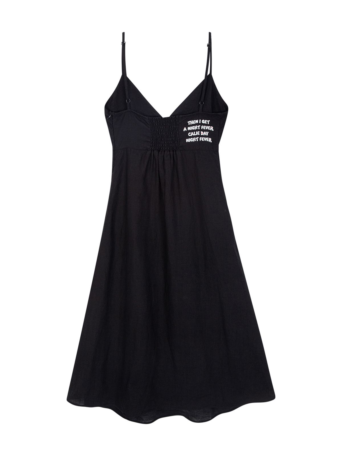 에즈이프 캘리(ASIF CALIE) CALIE MIDI DRESS BLACK