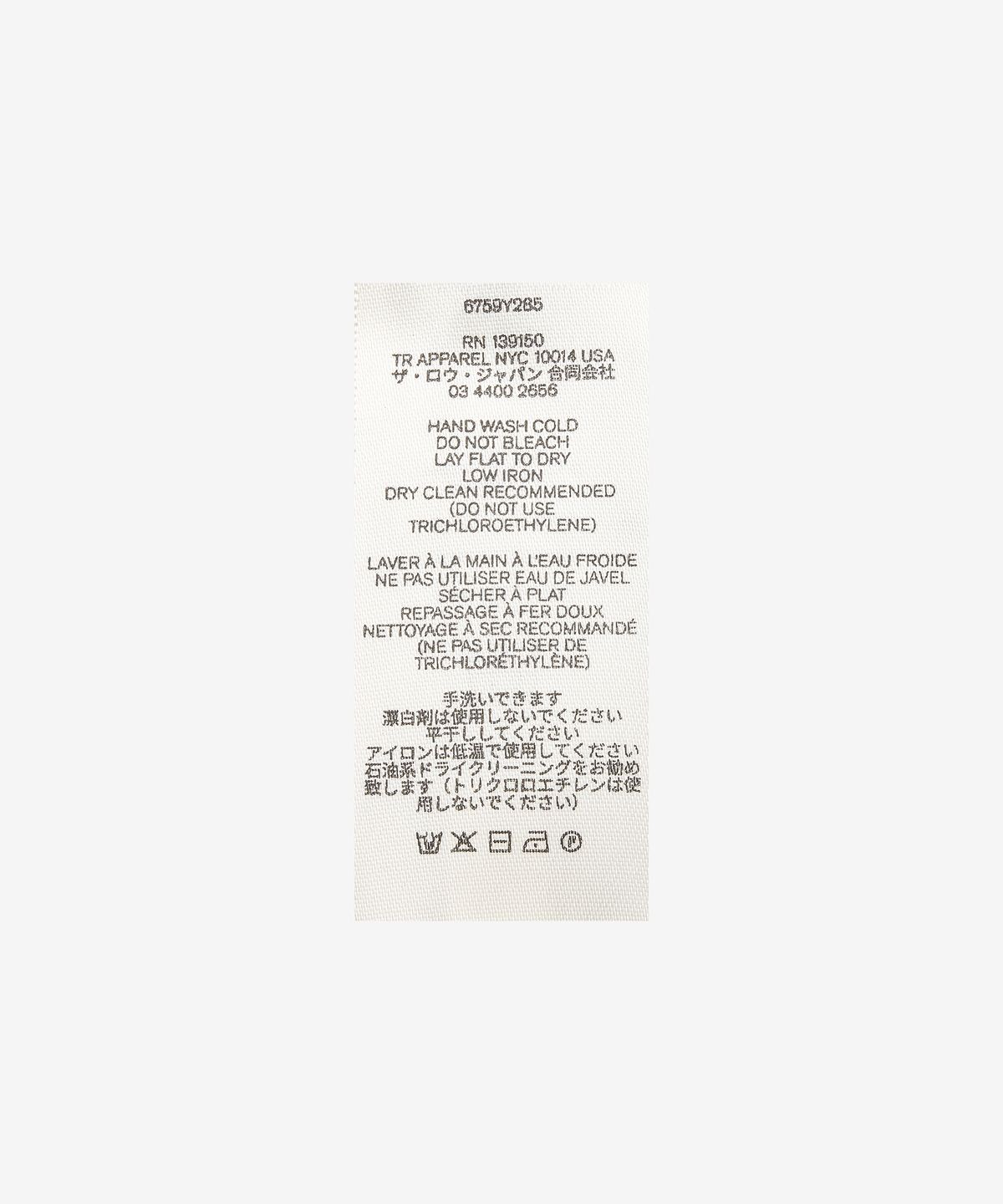 더 로우(THE ROW) 비나스 터틀넥 티셔츠 - 블랙 / 6759Y285BLK
