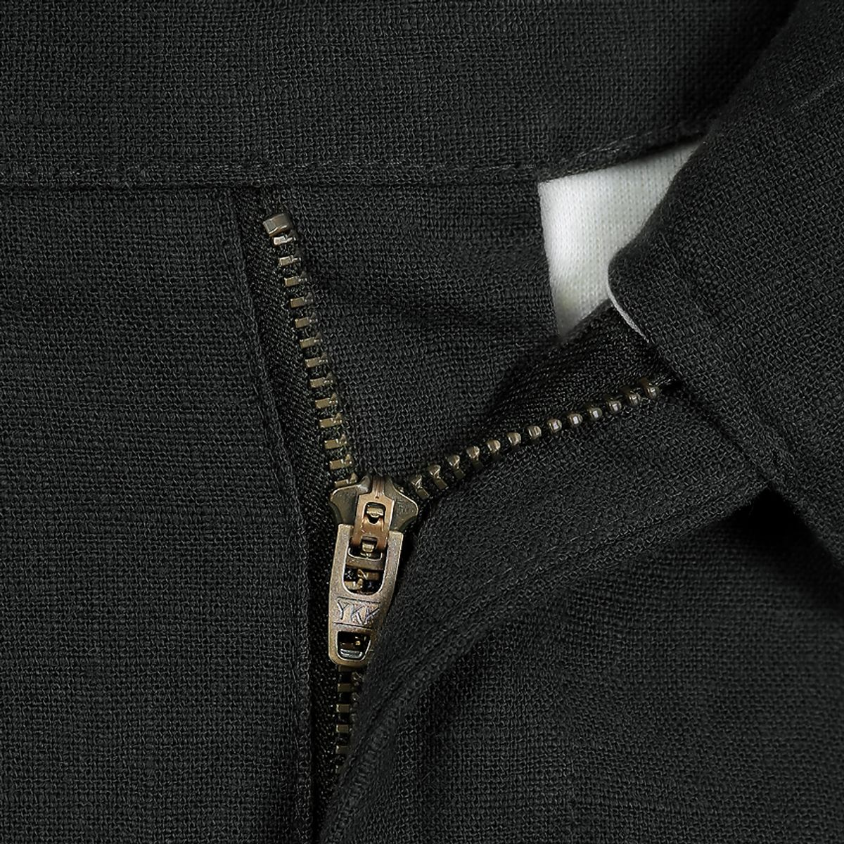 솔티(SORTIE) 8s Linen Gurkha Trousers (Black)