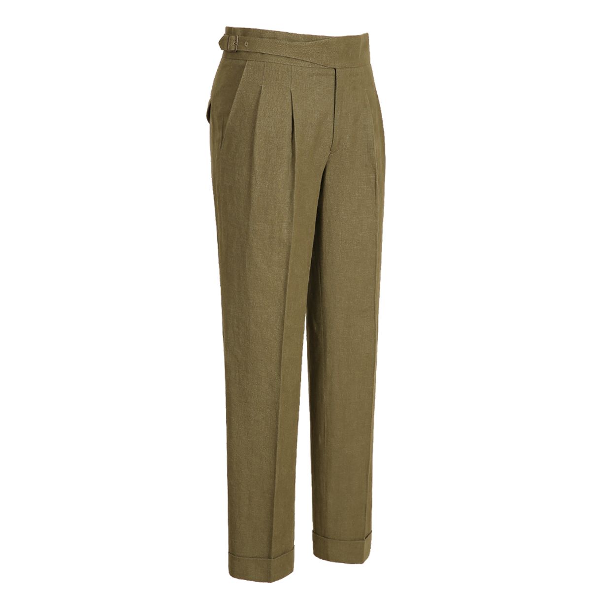솔티(SORTIE) 8s Linen Gurkha Trousers (Beige)