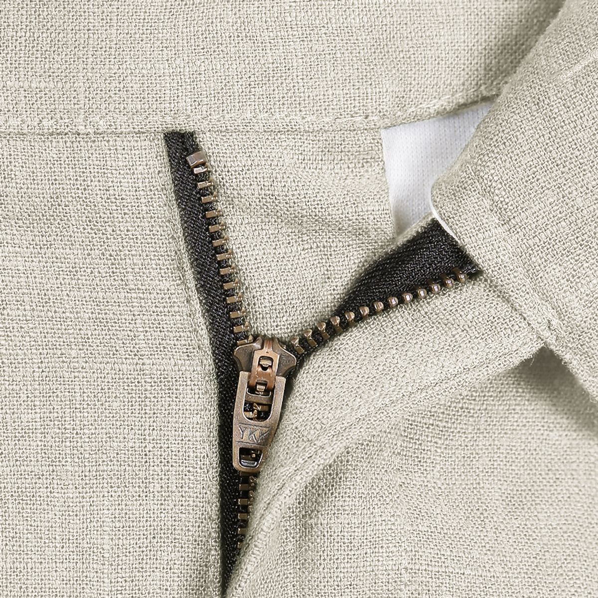 솔티(SORTIE) 8s Linen Gurkha Trousers (Oatmeal)