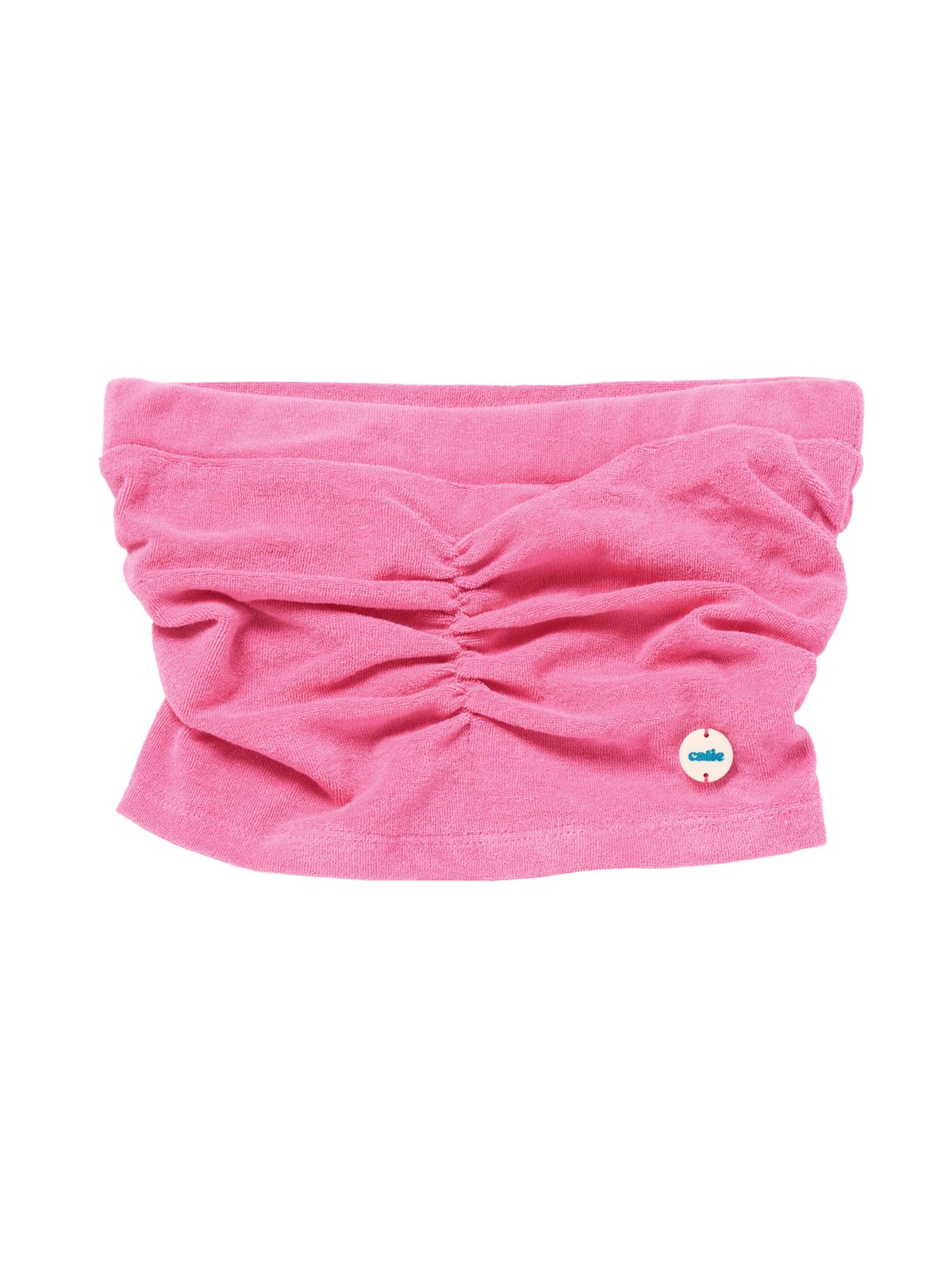 에즈이프 캘리(ASIF CALIE) SHIRRING TUBE TOP PINK
