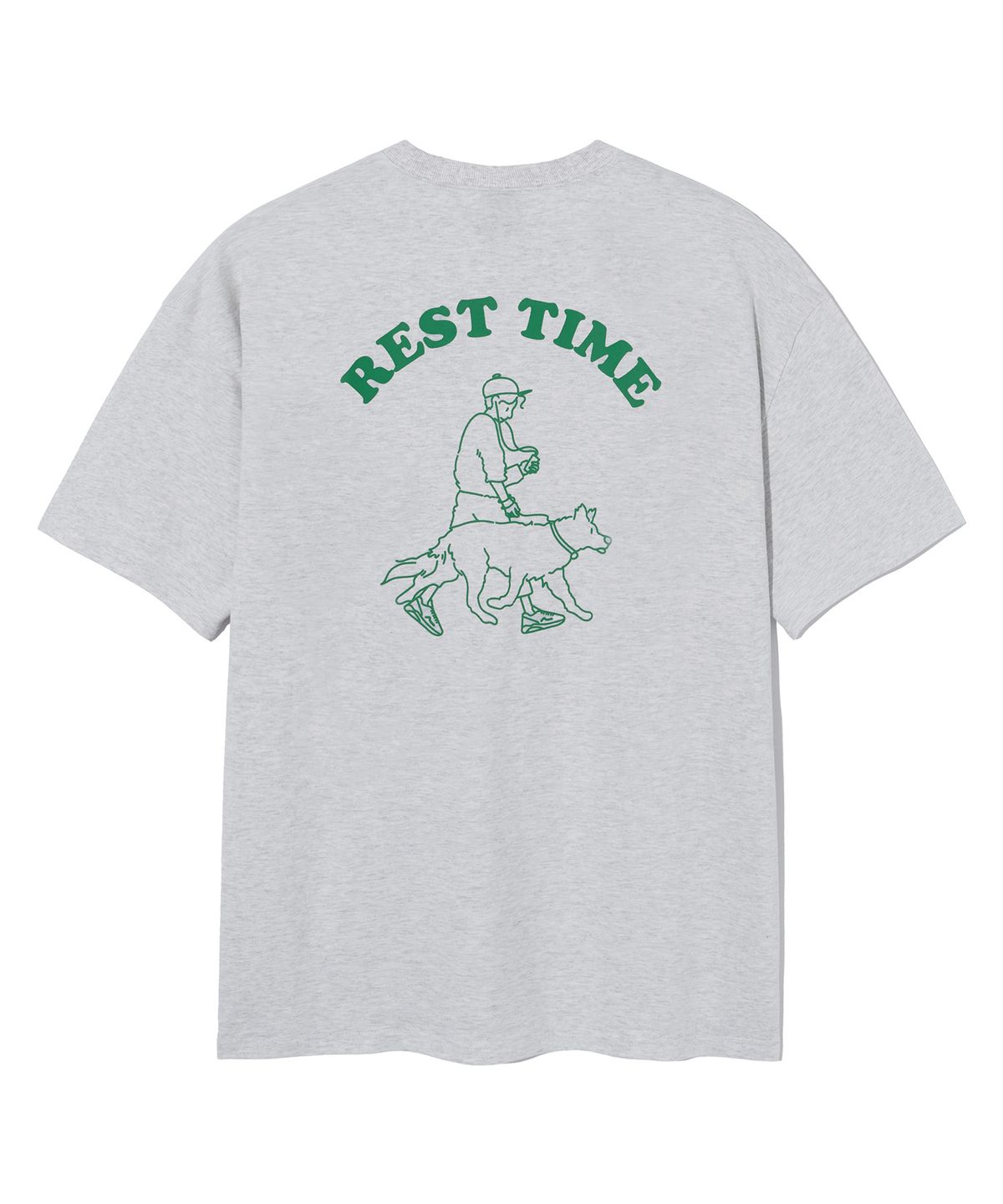 그루브라임(GROOVE RHYME) [패키지] TEAM WORK RUNNING + REST TIME STROLLING T-SHIRTS [LRRMCTA317M/LRRMCTA318M]