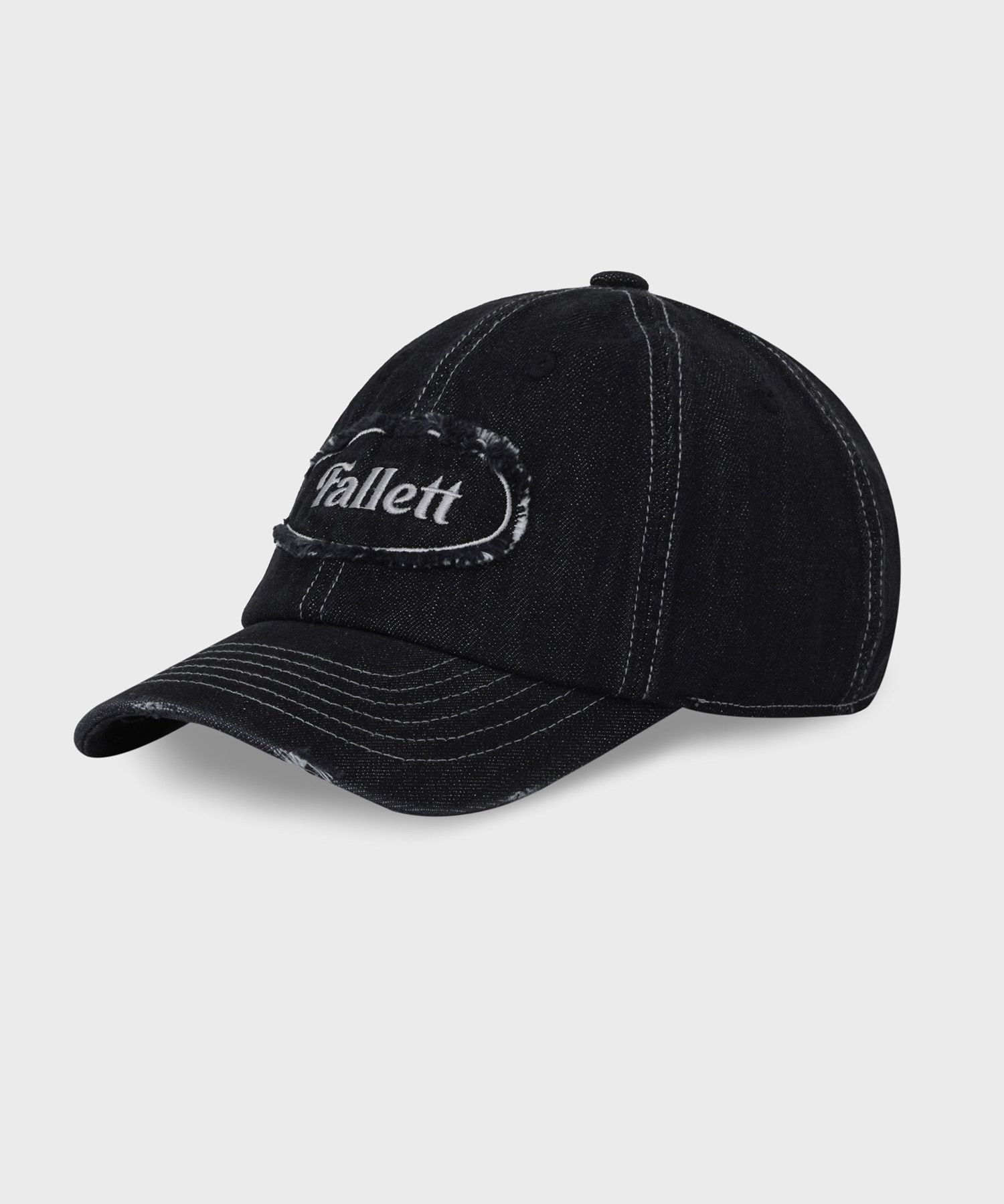 MUSINSA | FALLETT Vintage Ball Cap Black