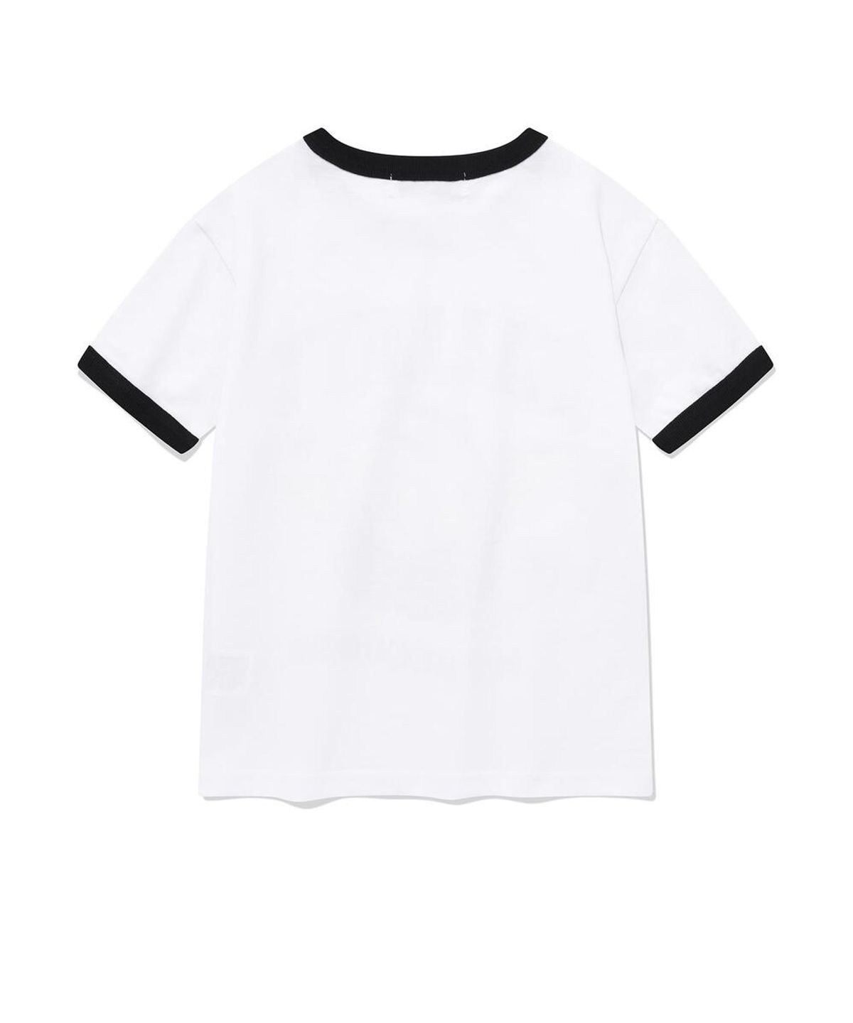 팔렛(FALLETT) 마이 레코드 링거 반팔티 화이트