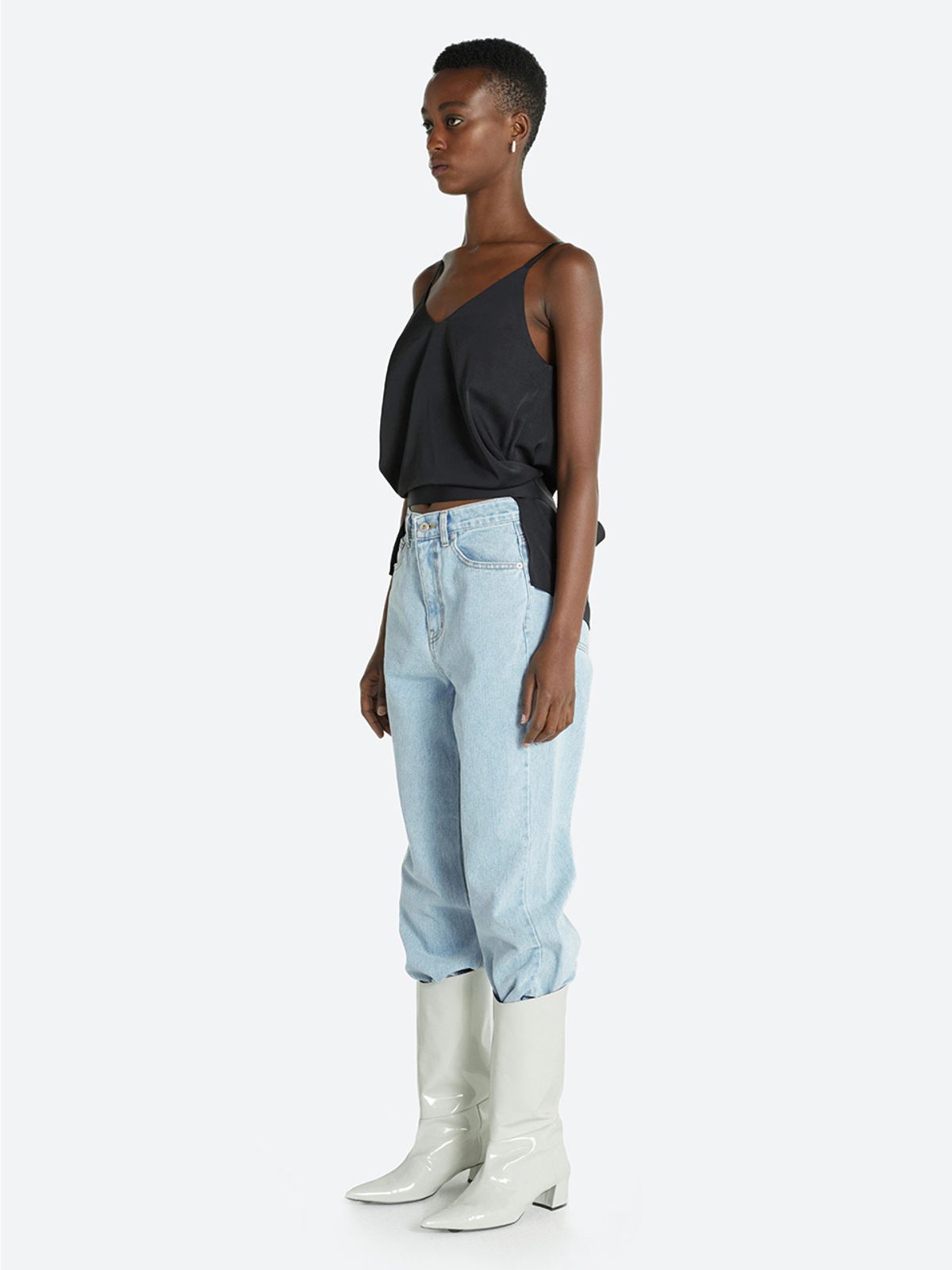 해브레스(HAVELESS) RAYE LOOSE FIT JEANS LIGHT BLUE