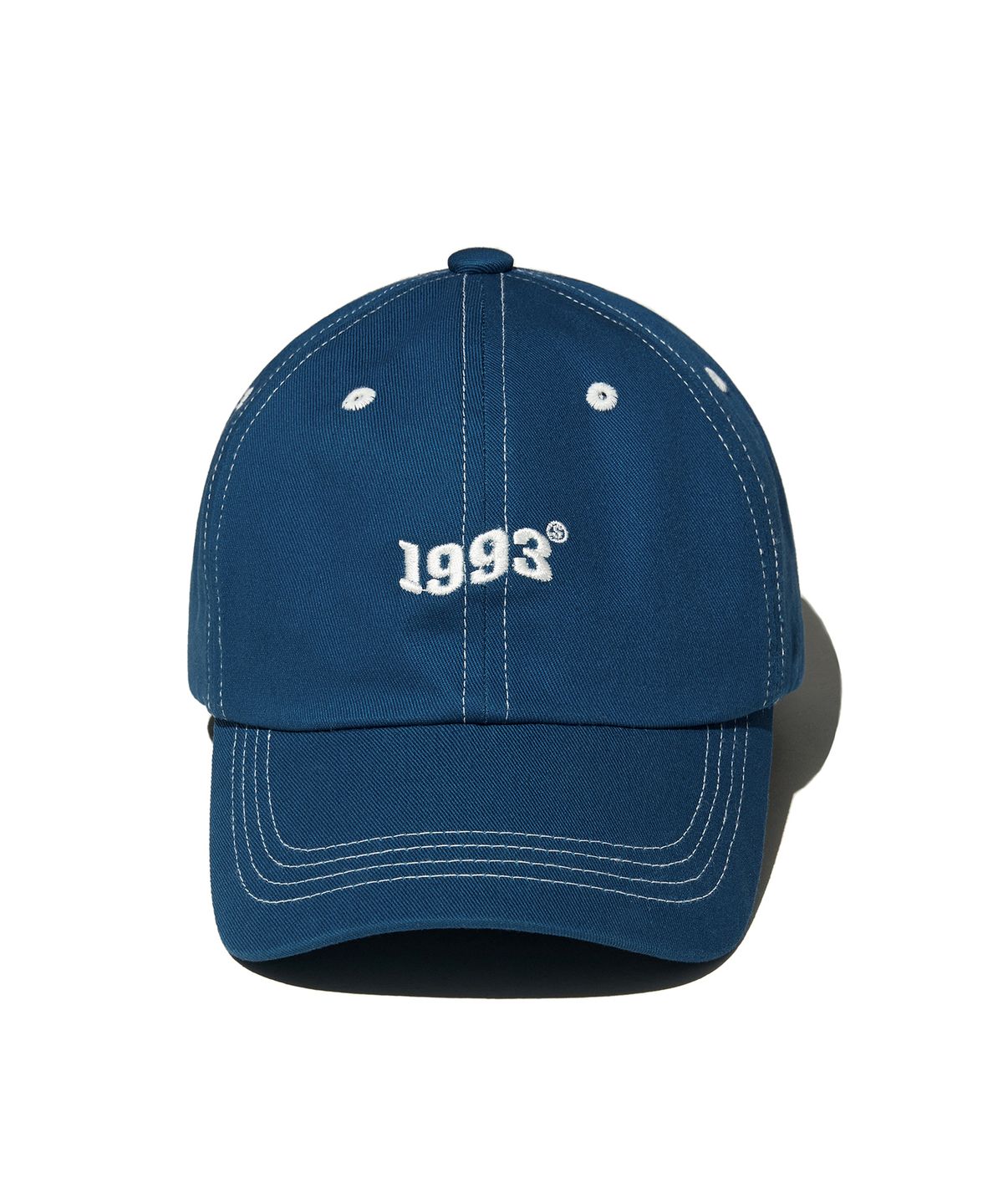 1993스튜디오(1993STUDIO) 웨이브 로고 볼캡_블루