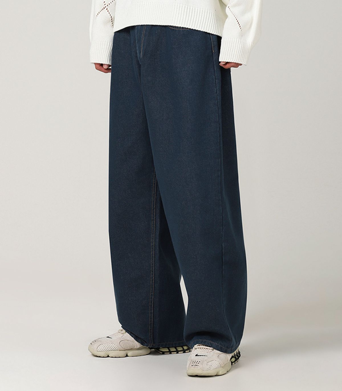 어반드레스(AVANDRESS) This is wide pants nonfade INDIGO
