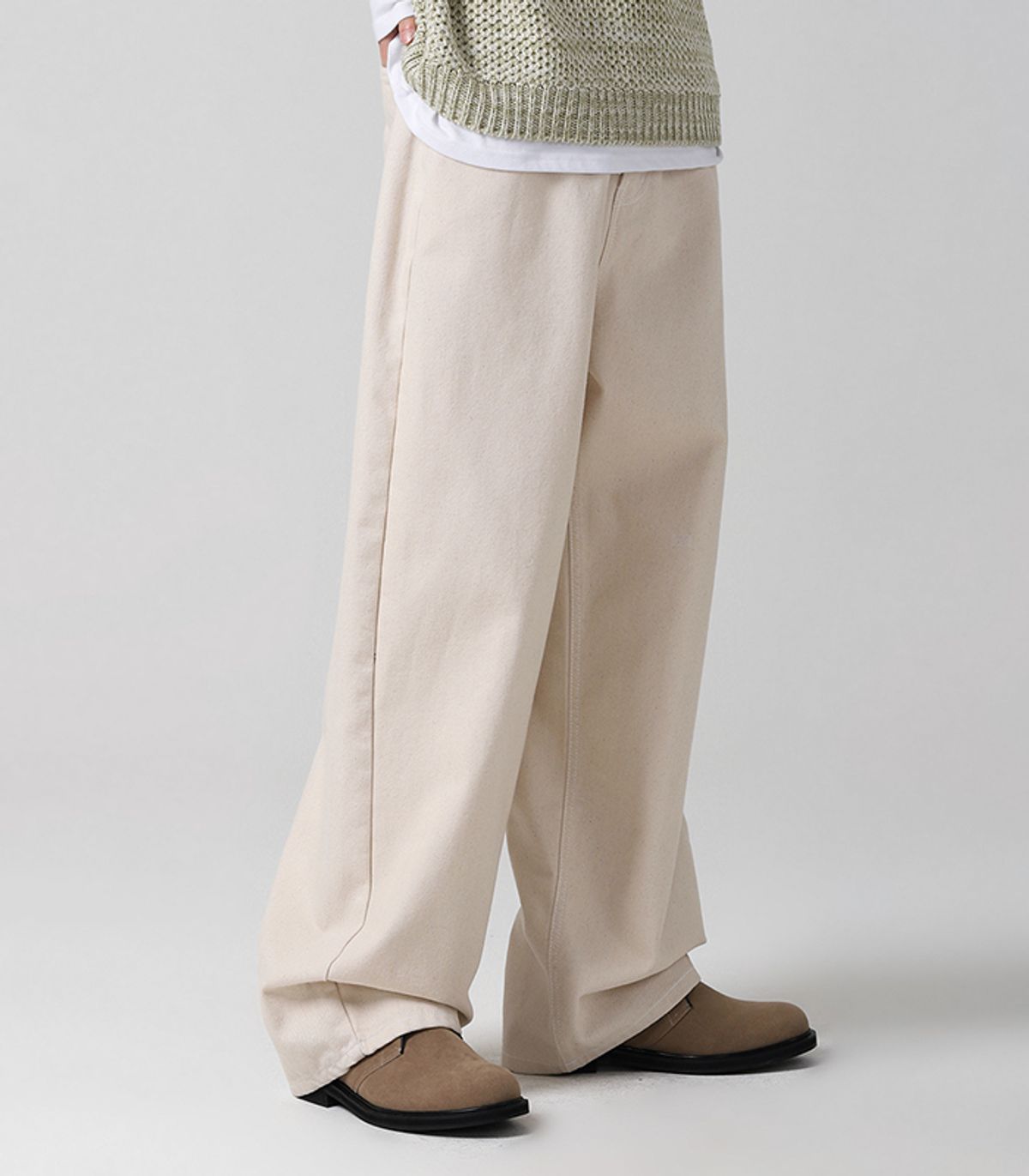 어반드레스(AVANDRESS) This is wide pants nonfade IVORY
