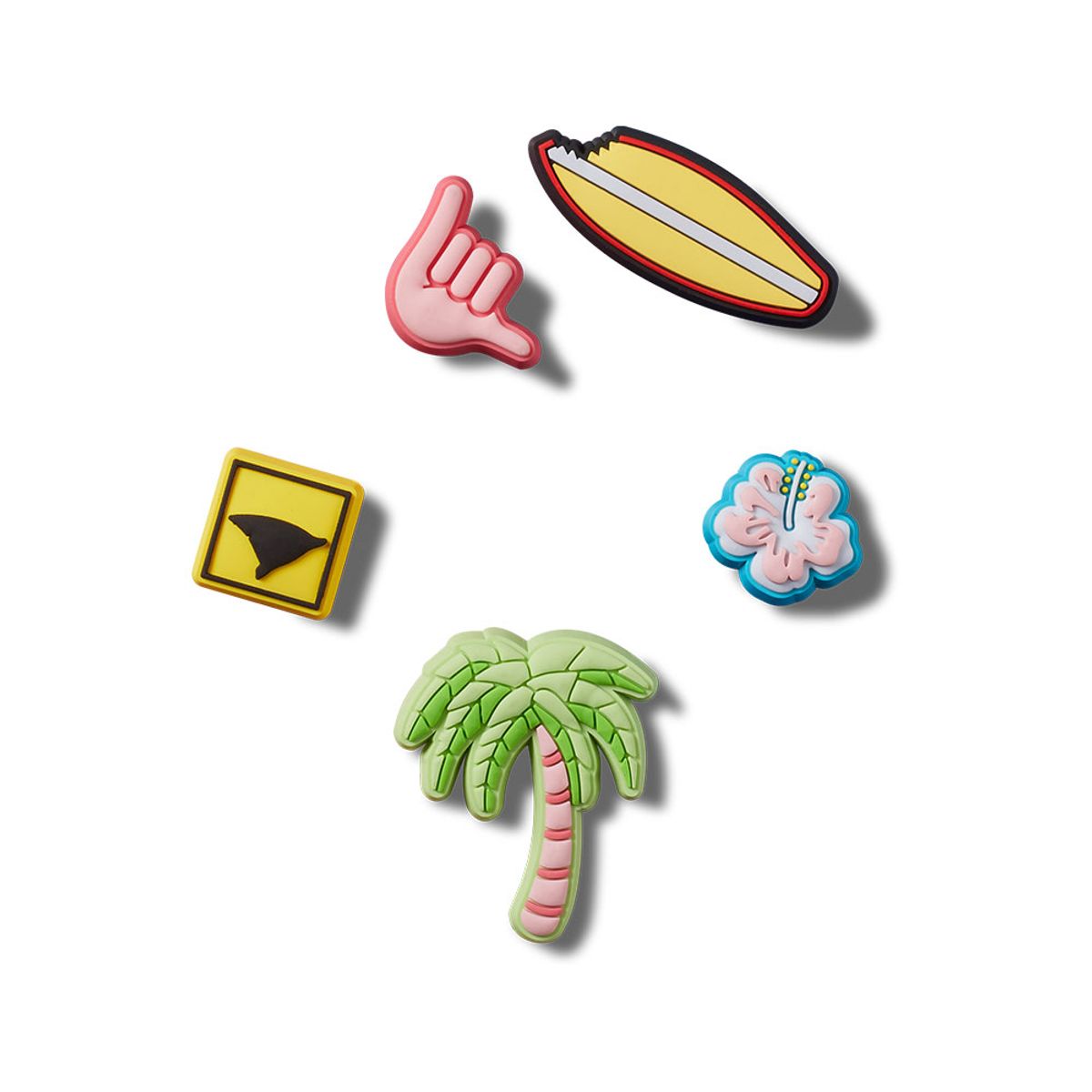 크록스(CROCS) 지비츠 서핑 5 SET