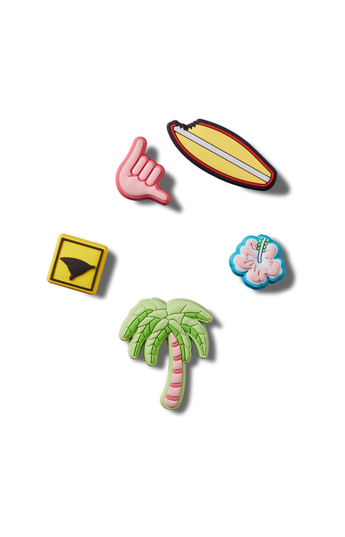 크록스(CROCS) 지비츠 서핑 5 SET