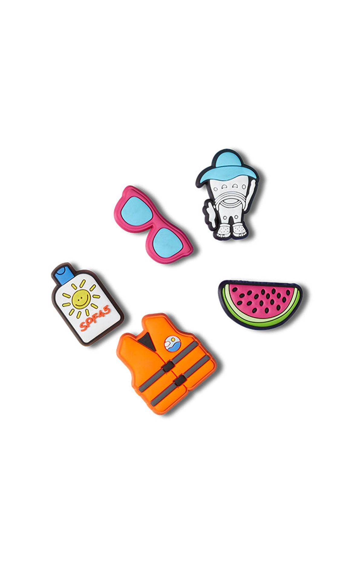 크록스(CROCS) 지비츠 데이 인 더 레이크 5 SET