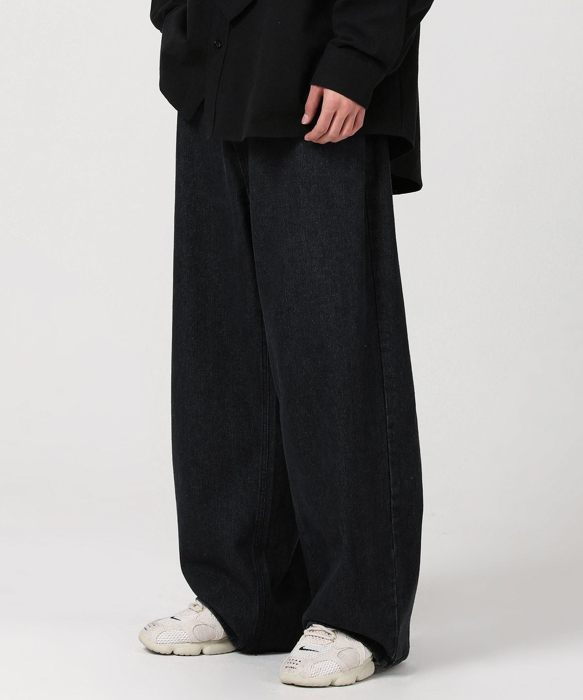 어반드레스(AVANDRESS) This is wide pants LIGHT BLUE