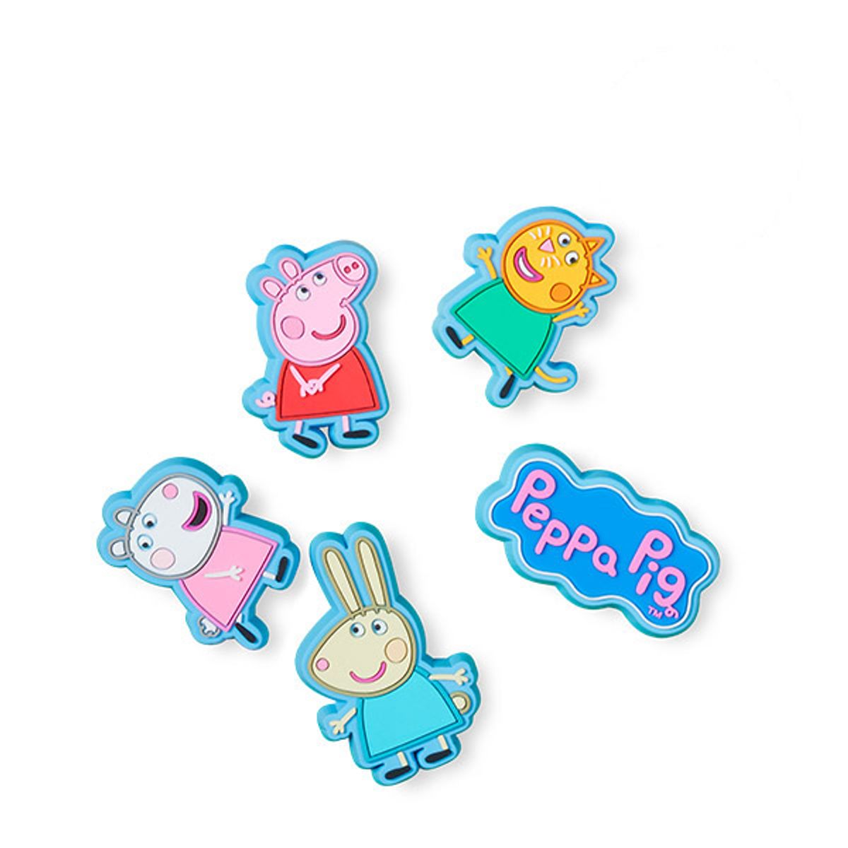크록스키즈(CROCS KIDS) 지비츠 페파 피그 5 SET