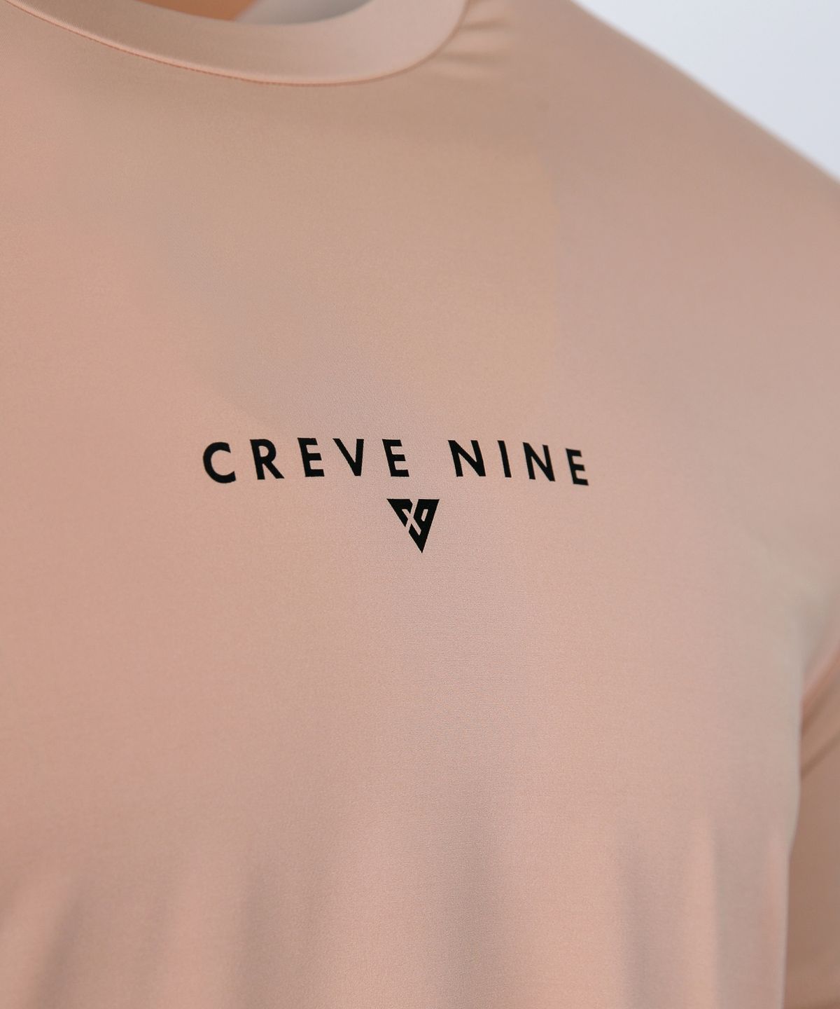 크리브나인(CREVE9) 냉감 레이어드 반팔 라운드BG