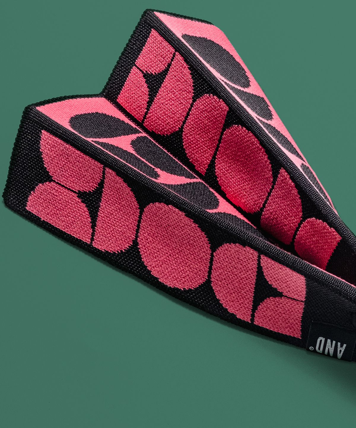 앤드 골프(AND GOLF) Pleats Ball Towel Modern Pink