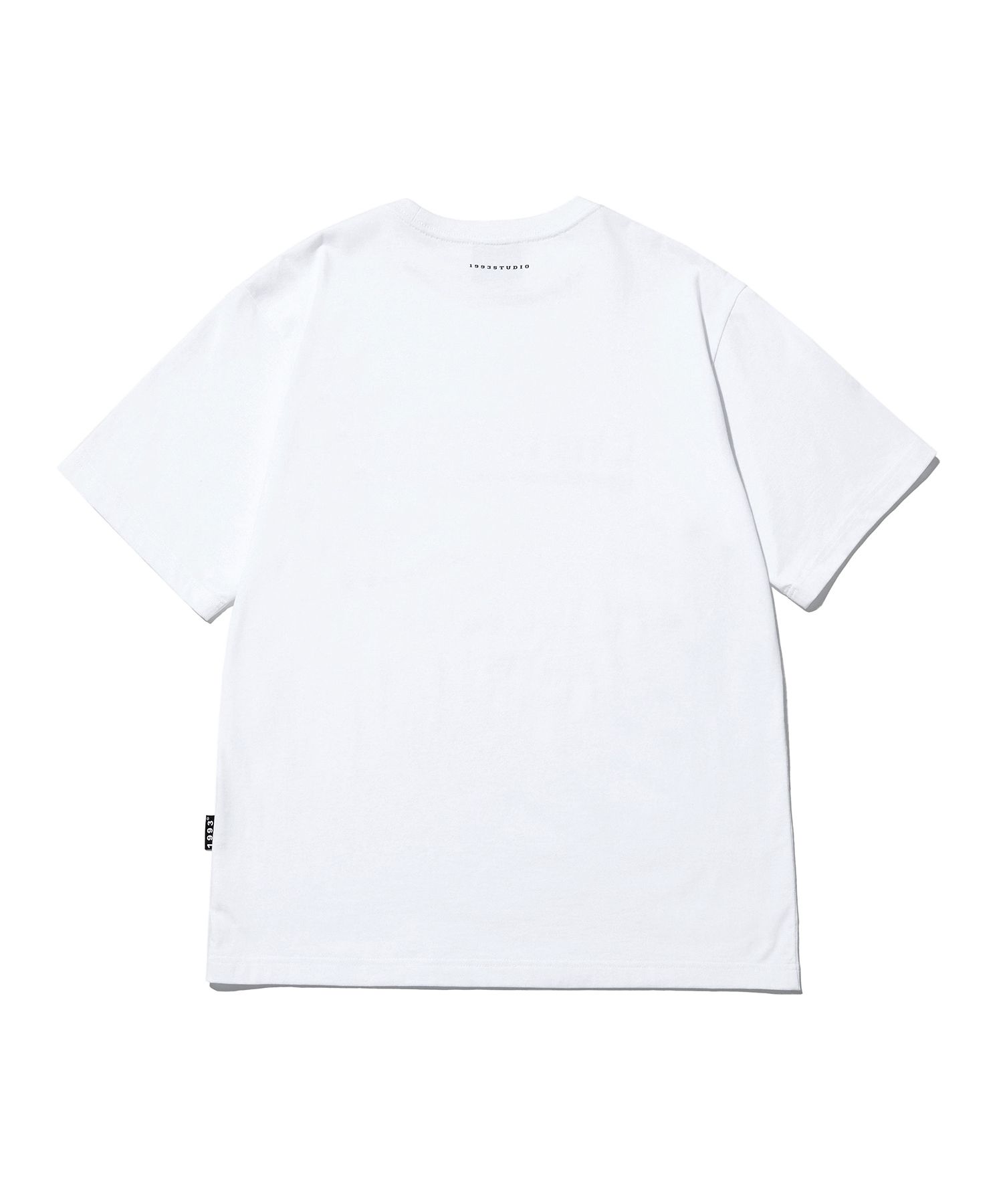 Tシャツ・カットソー 1993studio [1+1] Cool Cotton Wave Logo T-shirt_2PACK MUSINSA | 1993STUDIO [2PACK] Cool Cotton Original 90S T-shirt