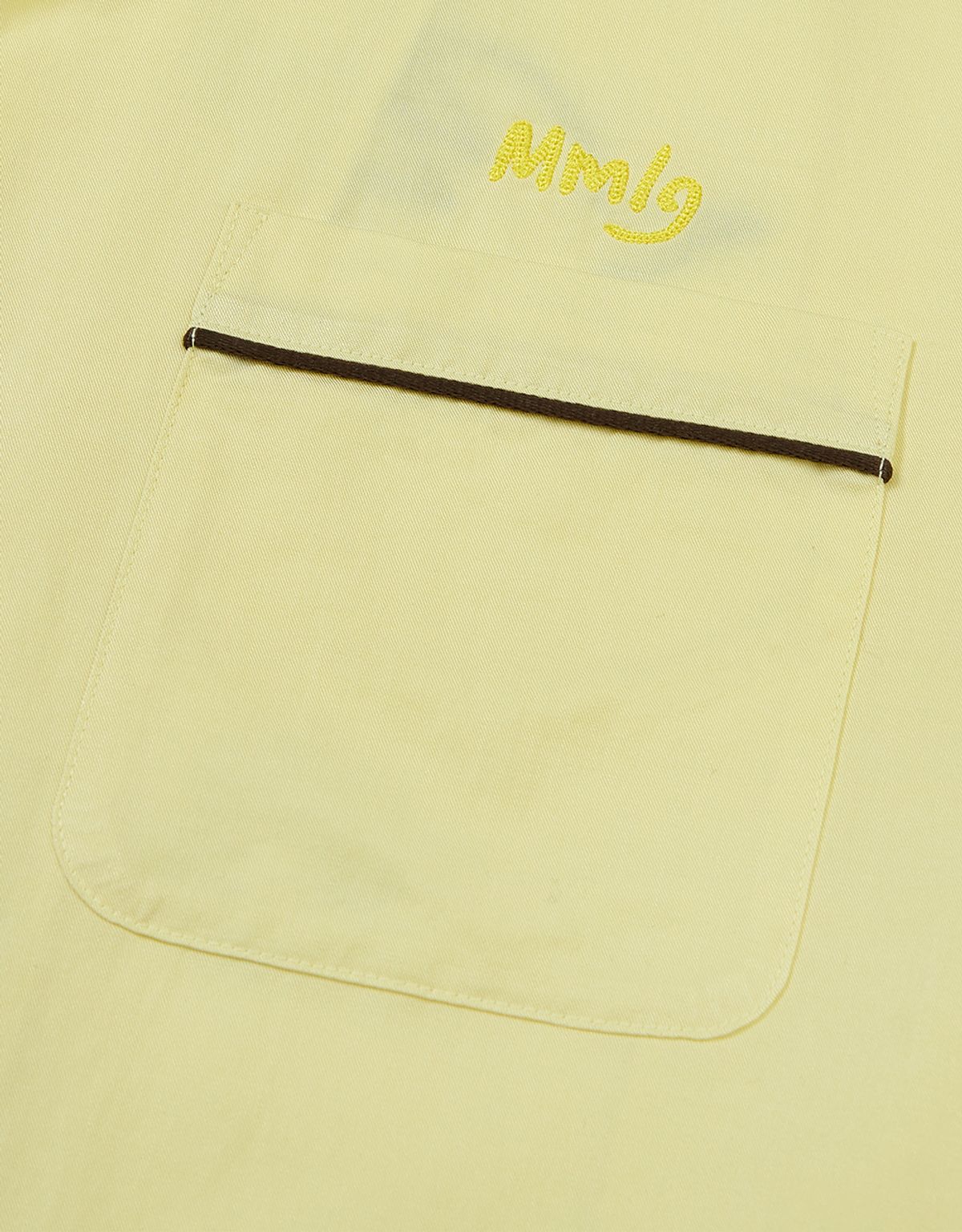 엠엠엘지(MMLG) [Mmlg] CREW SPORT SHIRT (YELLOW)