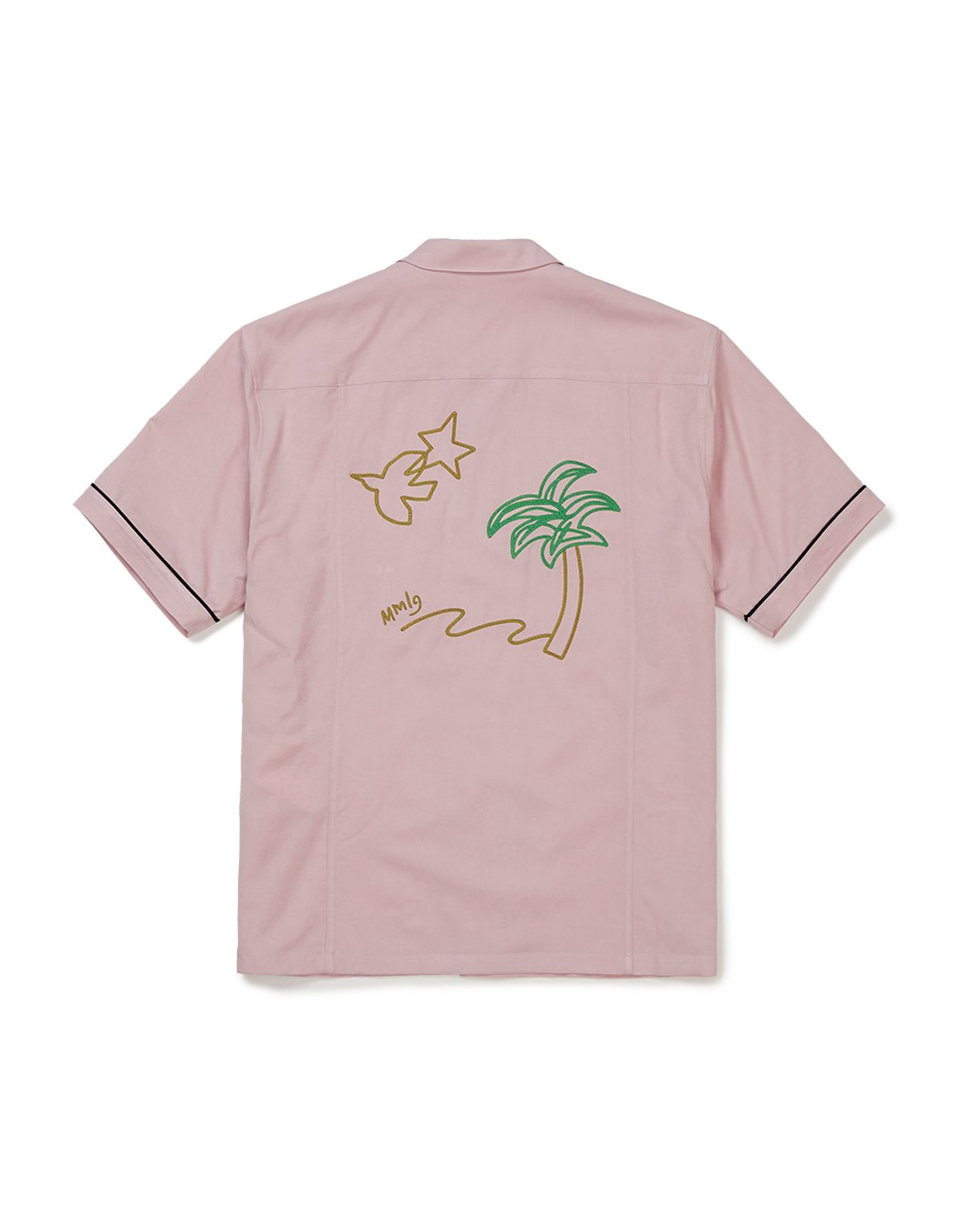 엠엠엘지(MMLG) [Mmlg] CREW SPORT SHIRT (PINK)