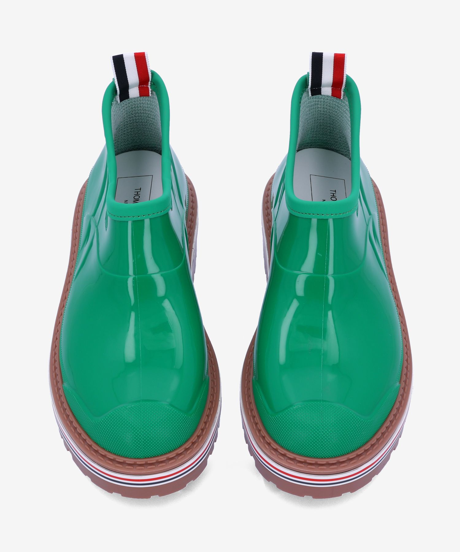 MUSINSA | THOM BROWNE Mold Rubber Garden Boots - Green